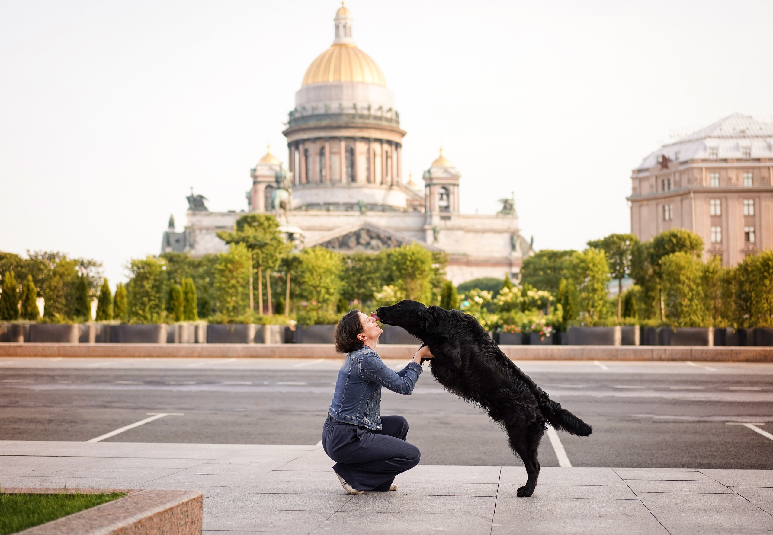 Анна и Мустик. Фотограф-анималист в Санкт-Петербурге Яна Мартынова