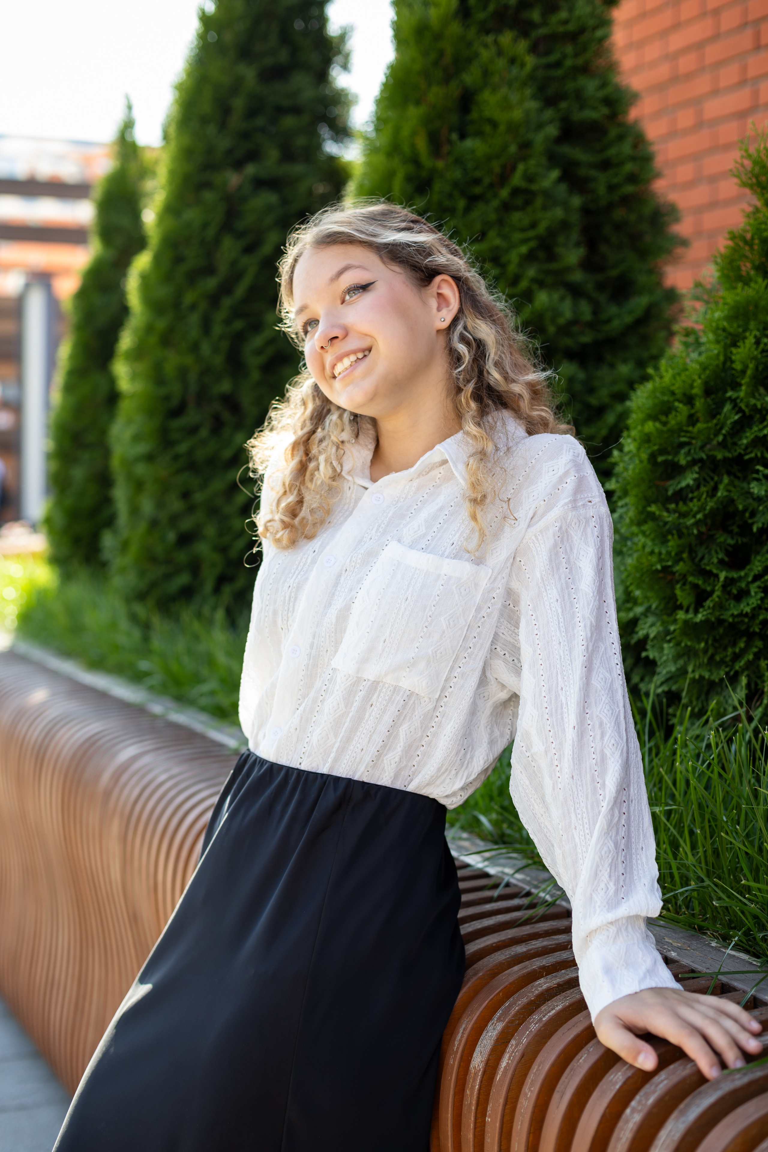 Школьная прогулка. Свадебная фотосъёмка в Москве, Туле