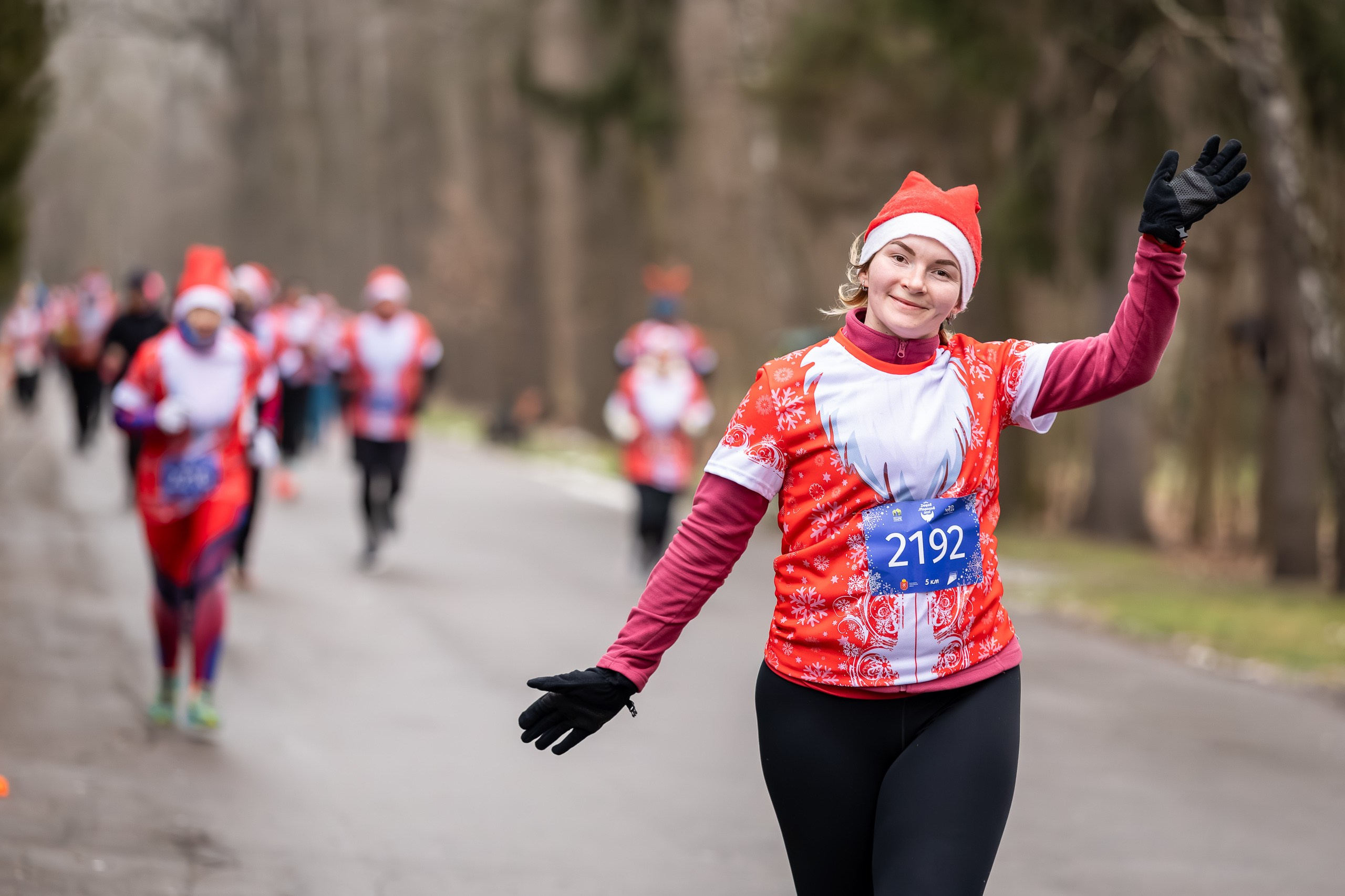Забег Дедов Морозов!. Свадебная фотосъёмка в Москве, Туле