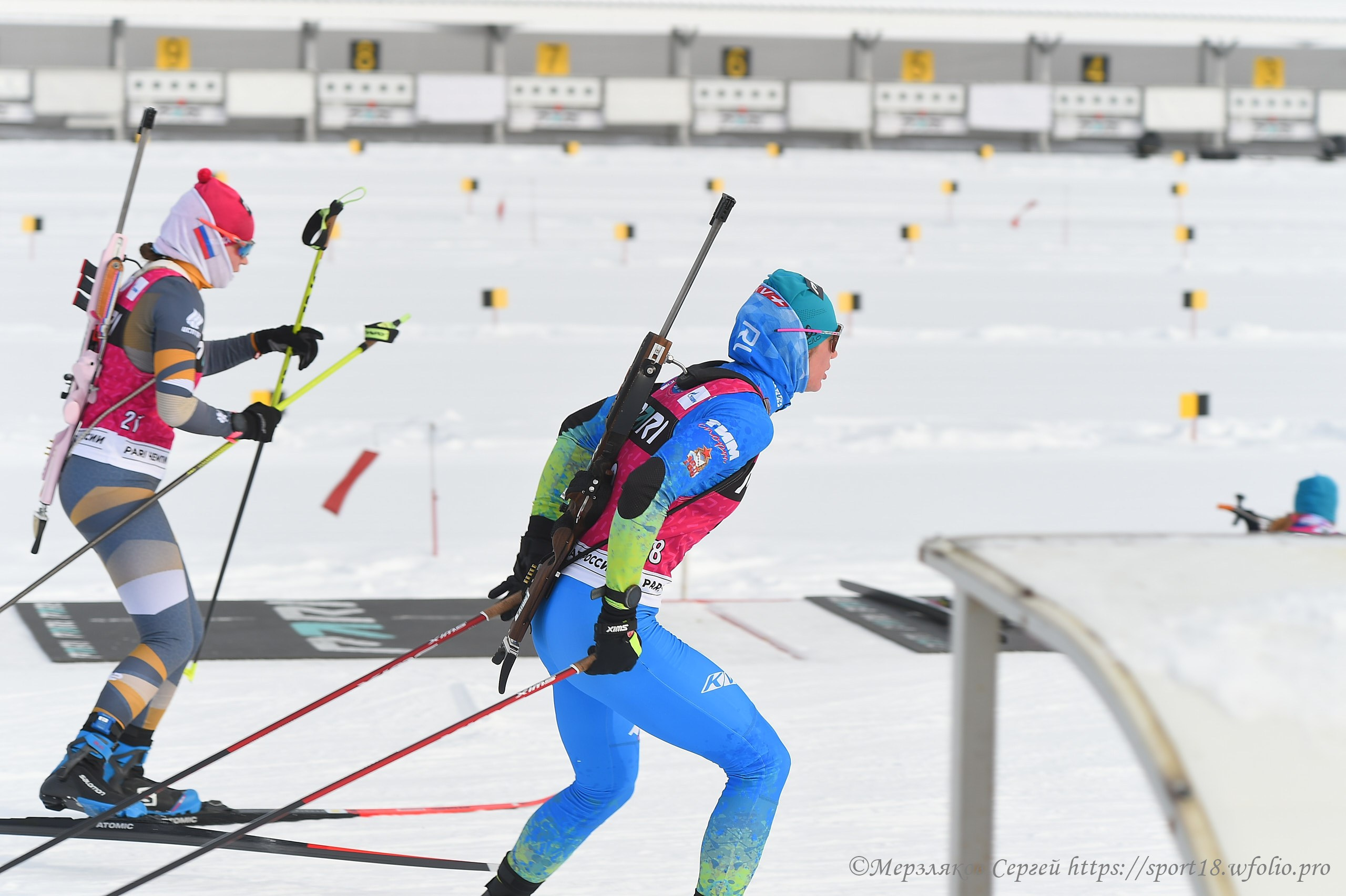 Биатлон. Ижевская винтовка 2023. Спортивный репортажный фотограф в Ижевске Сергей Мерзляков