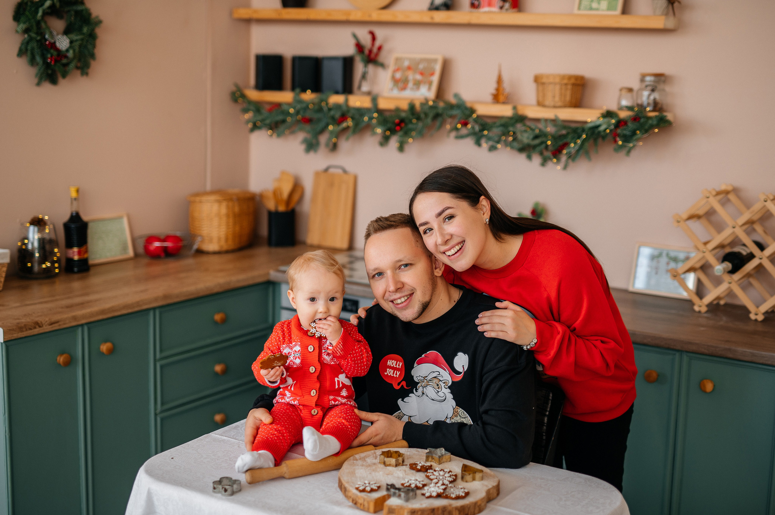 Новогодняя семейная фотосессия. Катя Курлович — семейный фотограф в Бобруйске и Минске
