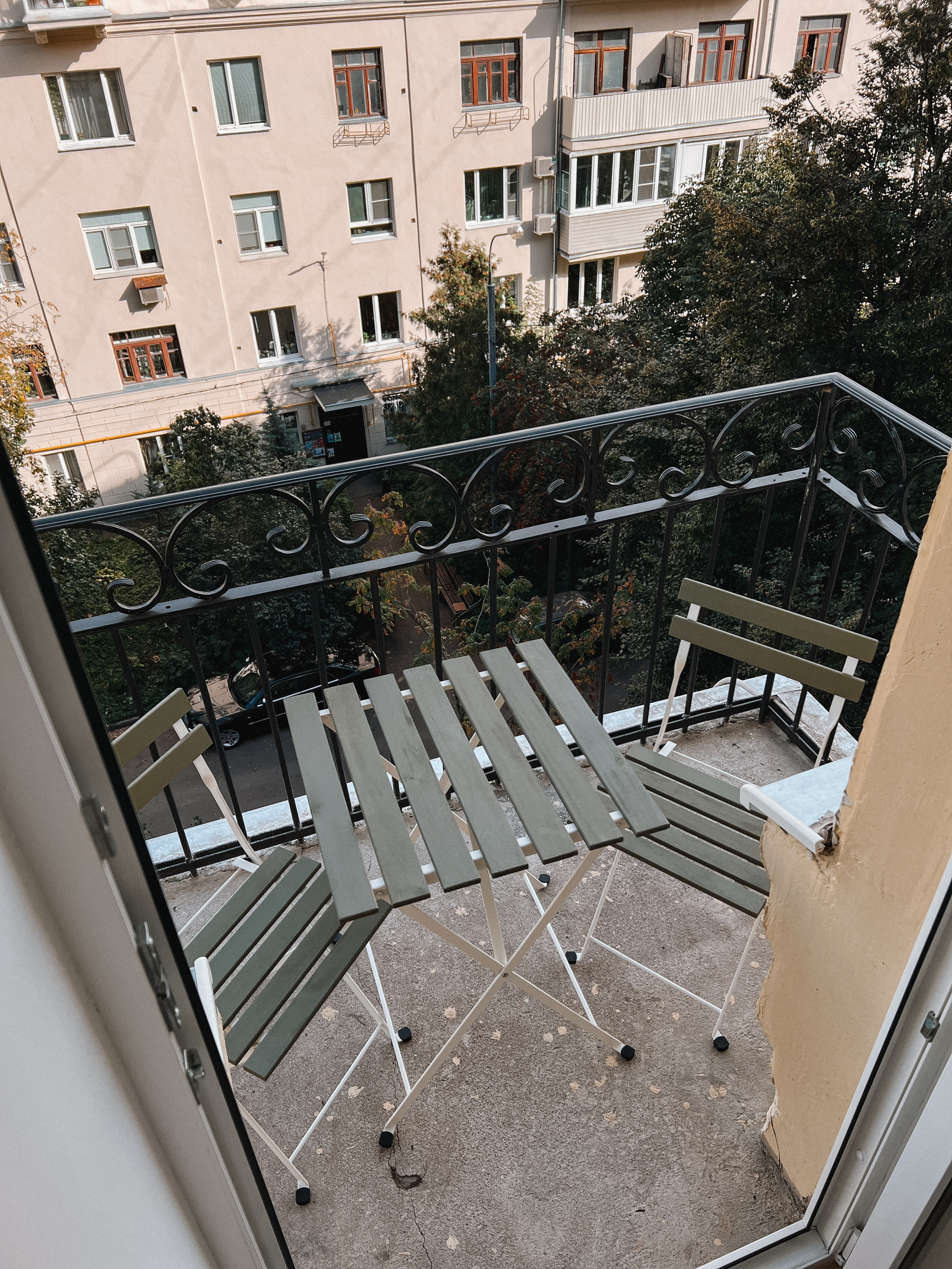 ФРАНЦУЗСКИЙ БАЛКОН. PARISIEN STUDIO | Интерьерная квартира — студия в стиле минимализм в Москве