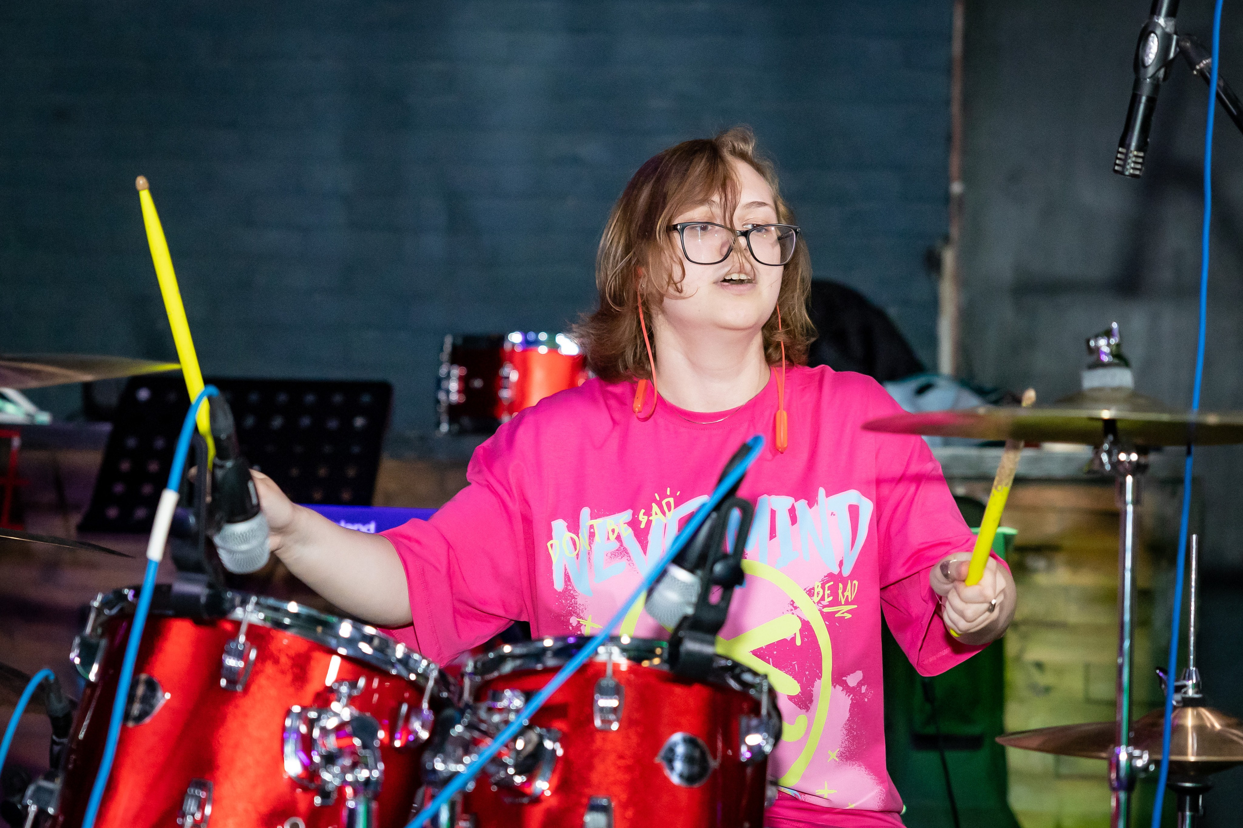 Концерт «Не Школа Барабанов» в Клубе «SOVA». Фотограф Владимир Охрименко