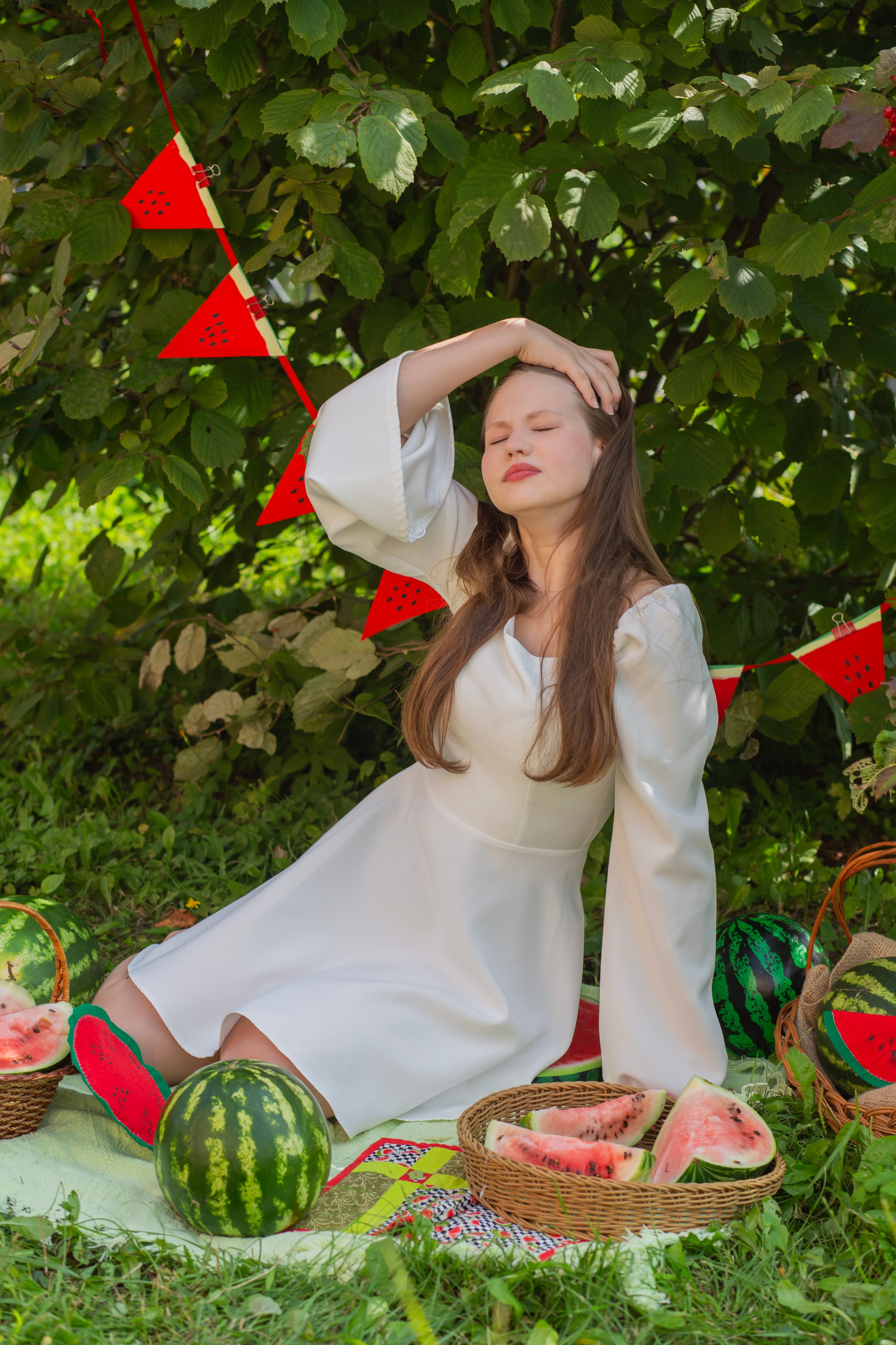 Арбузный фотодень в Жк Красногорский. Семейный и детский фотограф в Москве и МО — Александра