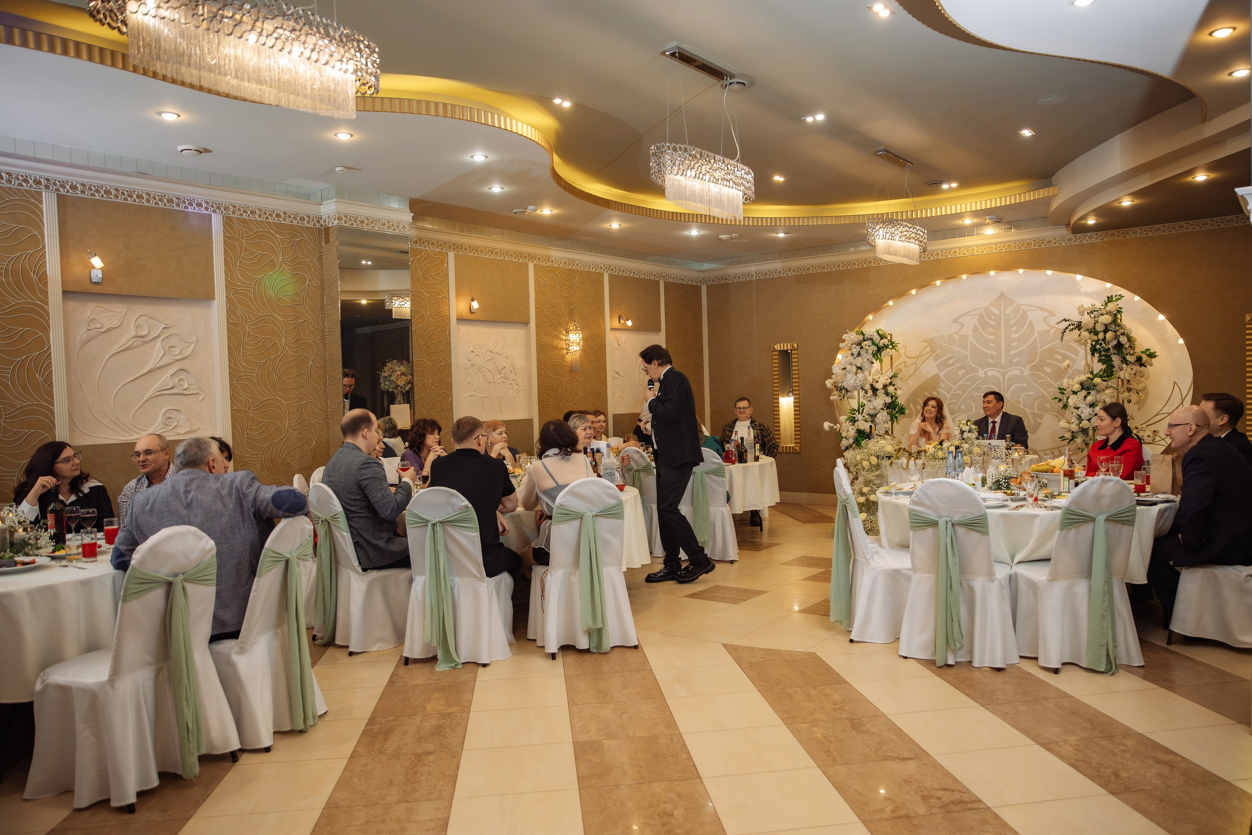 Репортаж Свадебного банкета Юлии и Романа. Семейный и женский фотограф в Москве Надежда Воробьева