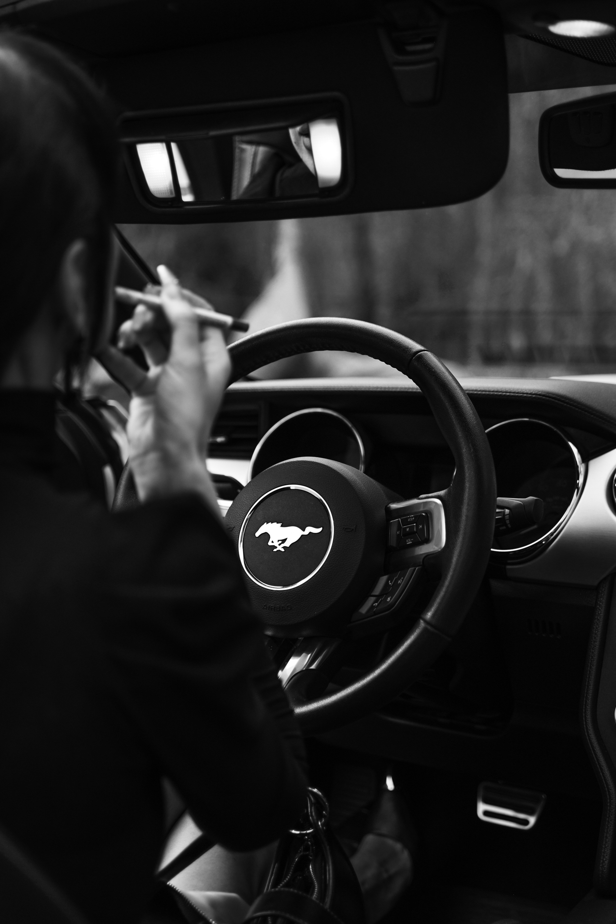 Арма Парк и жёлтый Mustang. Фотограф Лобанов Антон, г. Москва