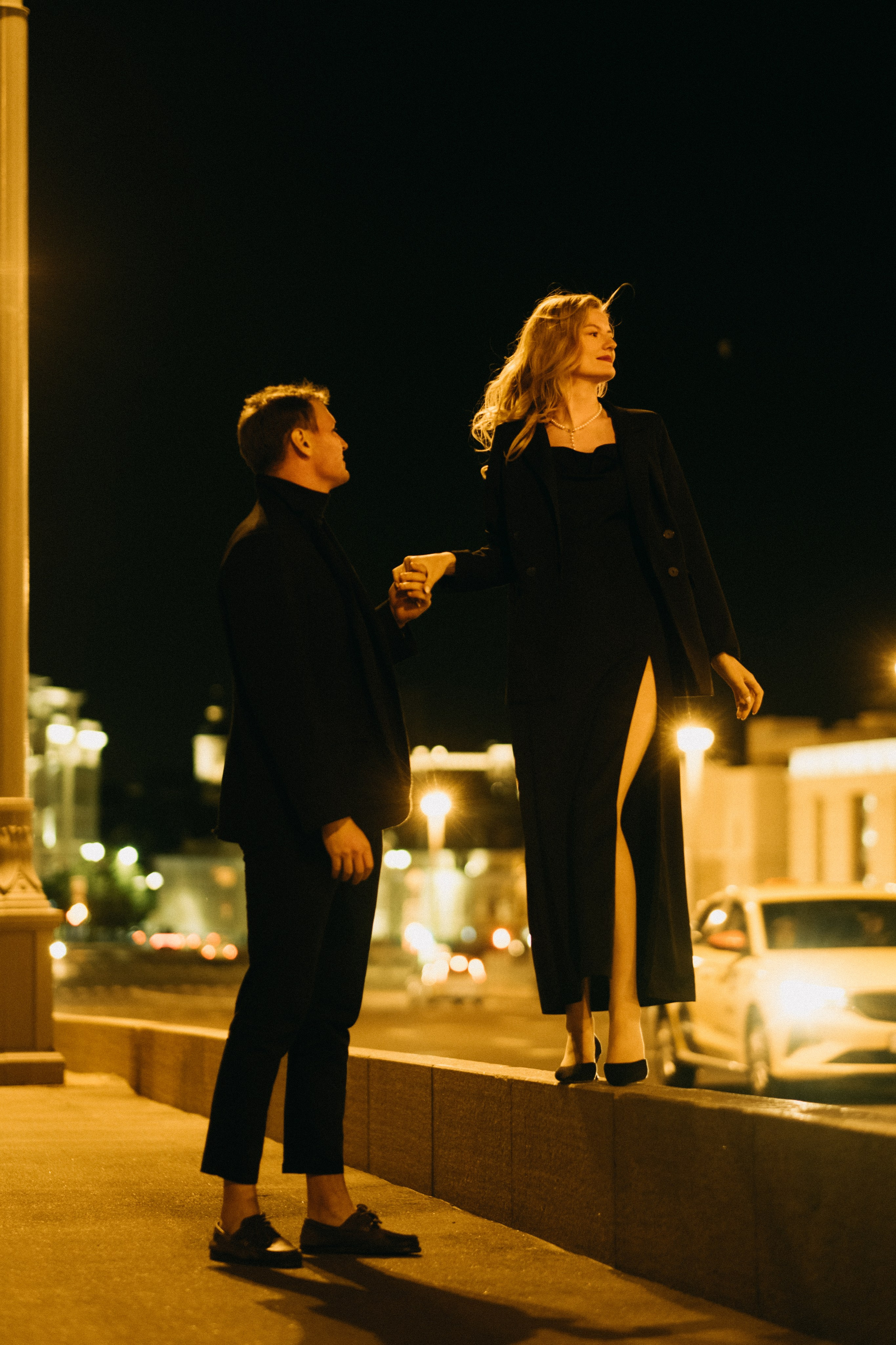 По ночному городу. Свадебный фотограф Александра Тюлякова