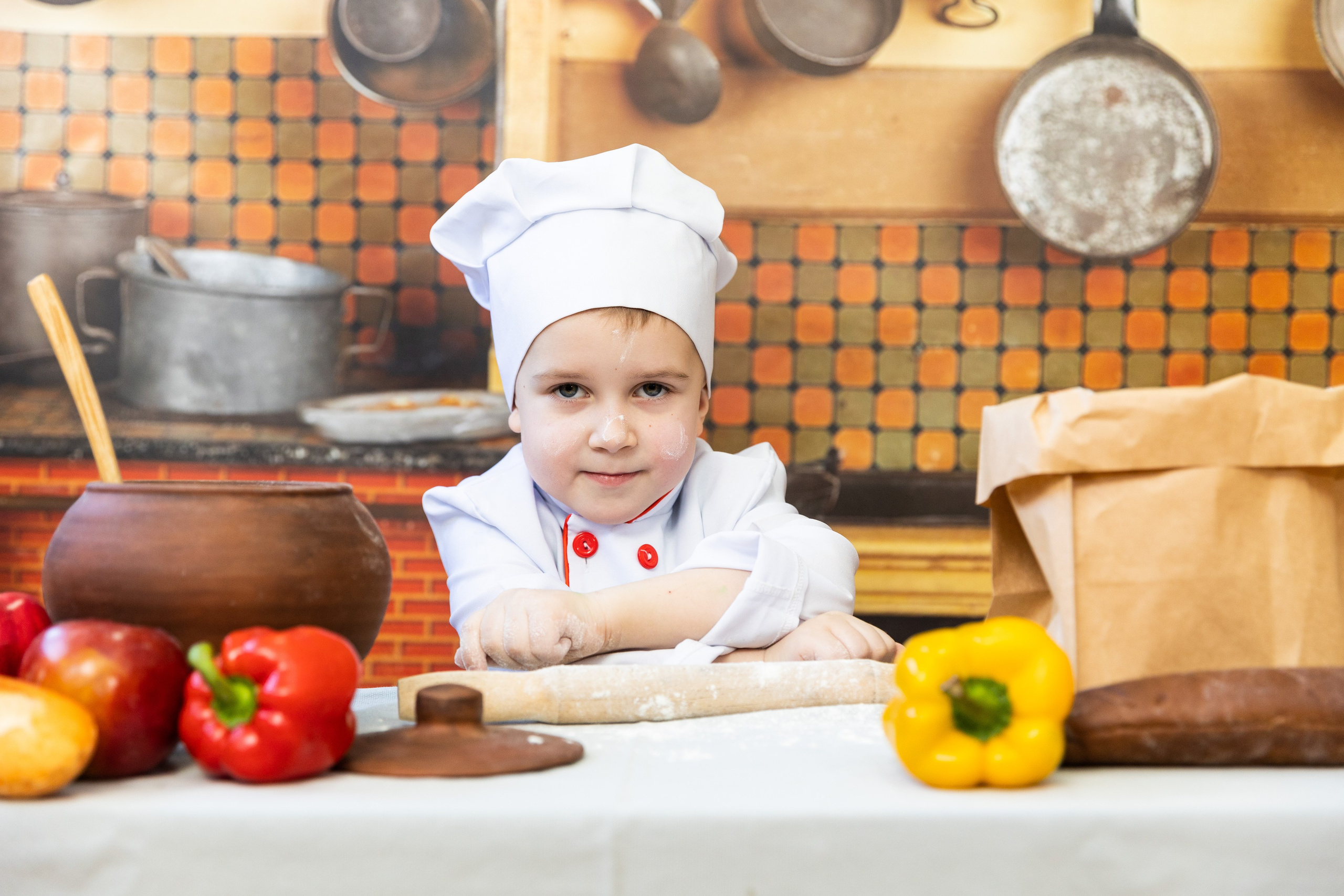 Тематическая «Поварята». Семейный, детский, школьный фотограф в Благовещенске Яна Белоусова