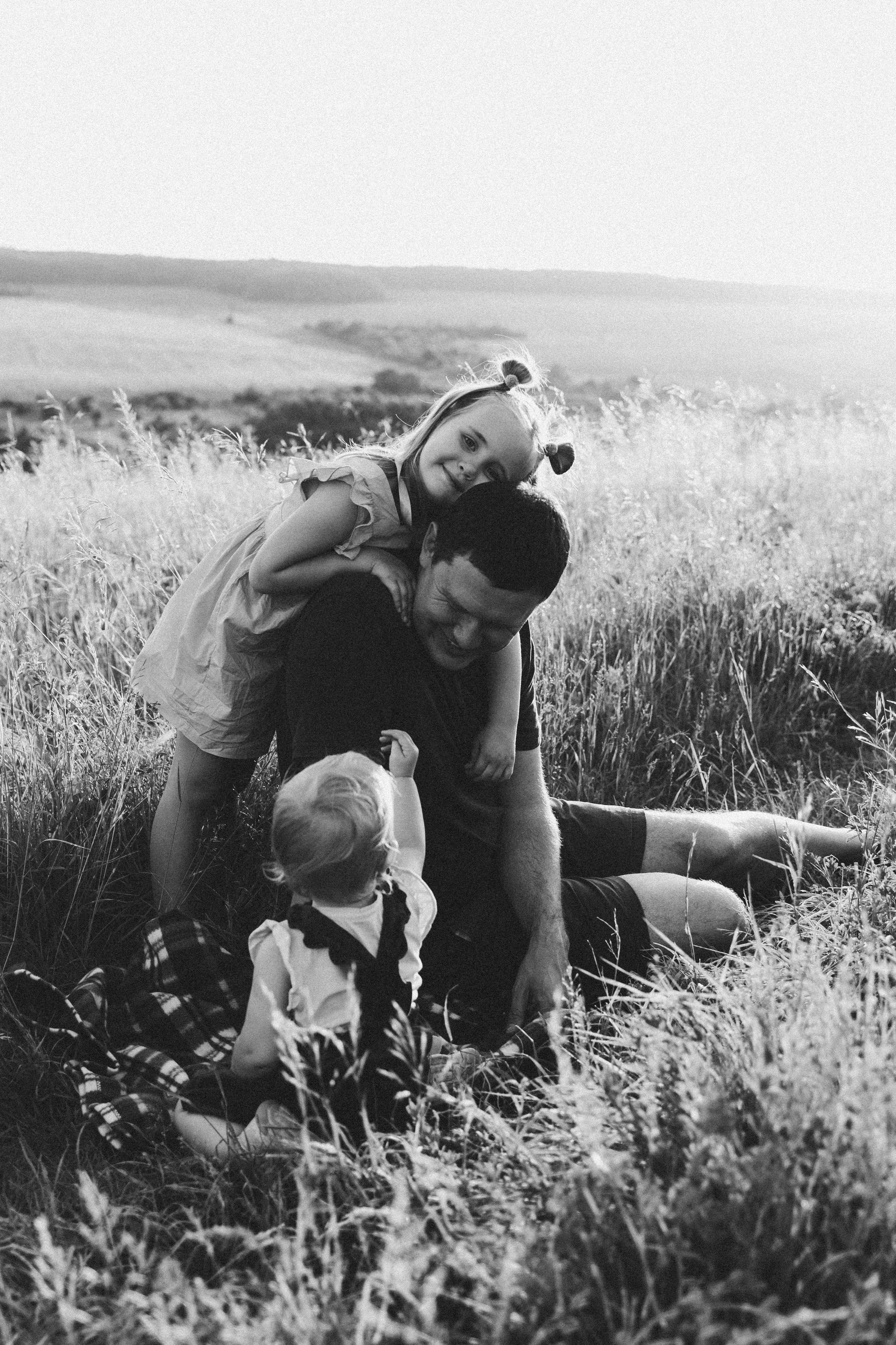 Папа и дочки. Семейный фотограф документалист в Пензе Лопатинская Татья