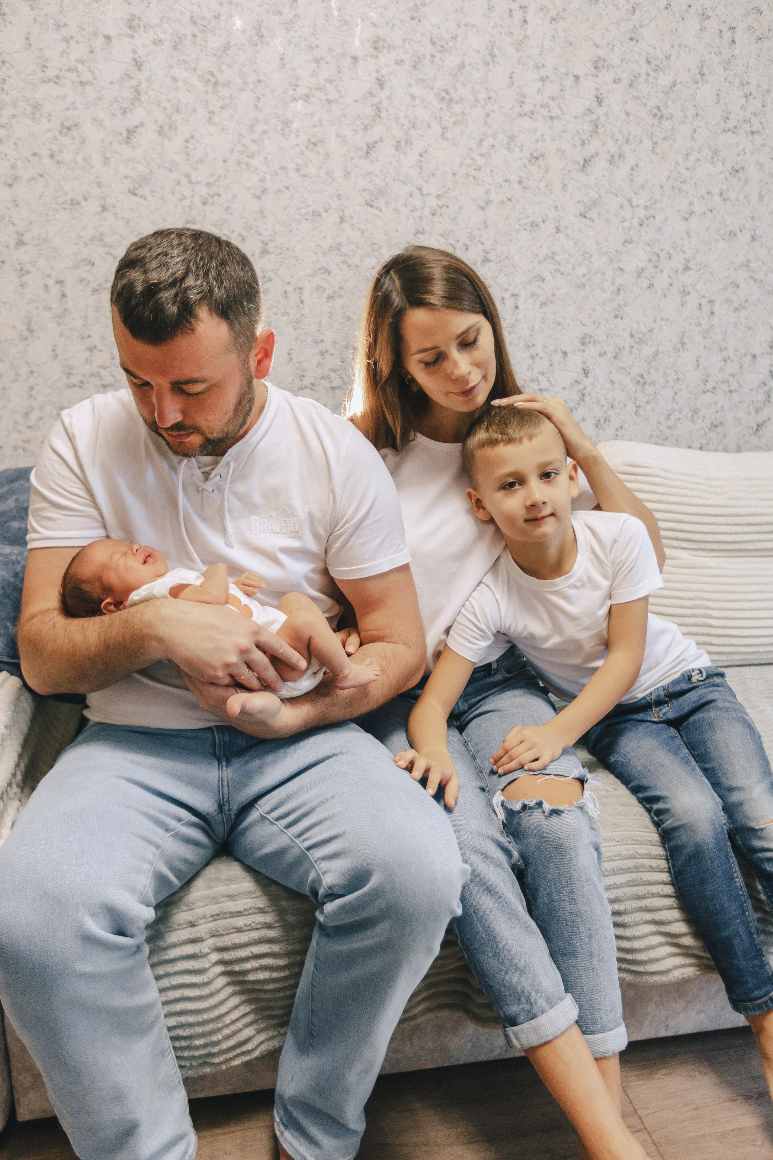 Ира, Леша, Максим и Майя. Фотограф Таганрог Любимая Надя