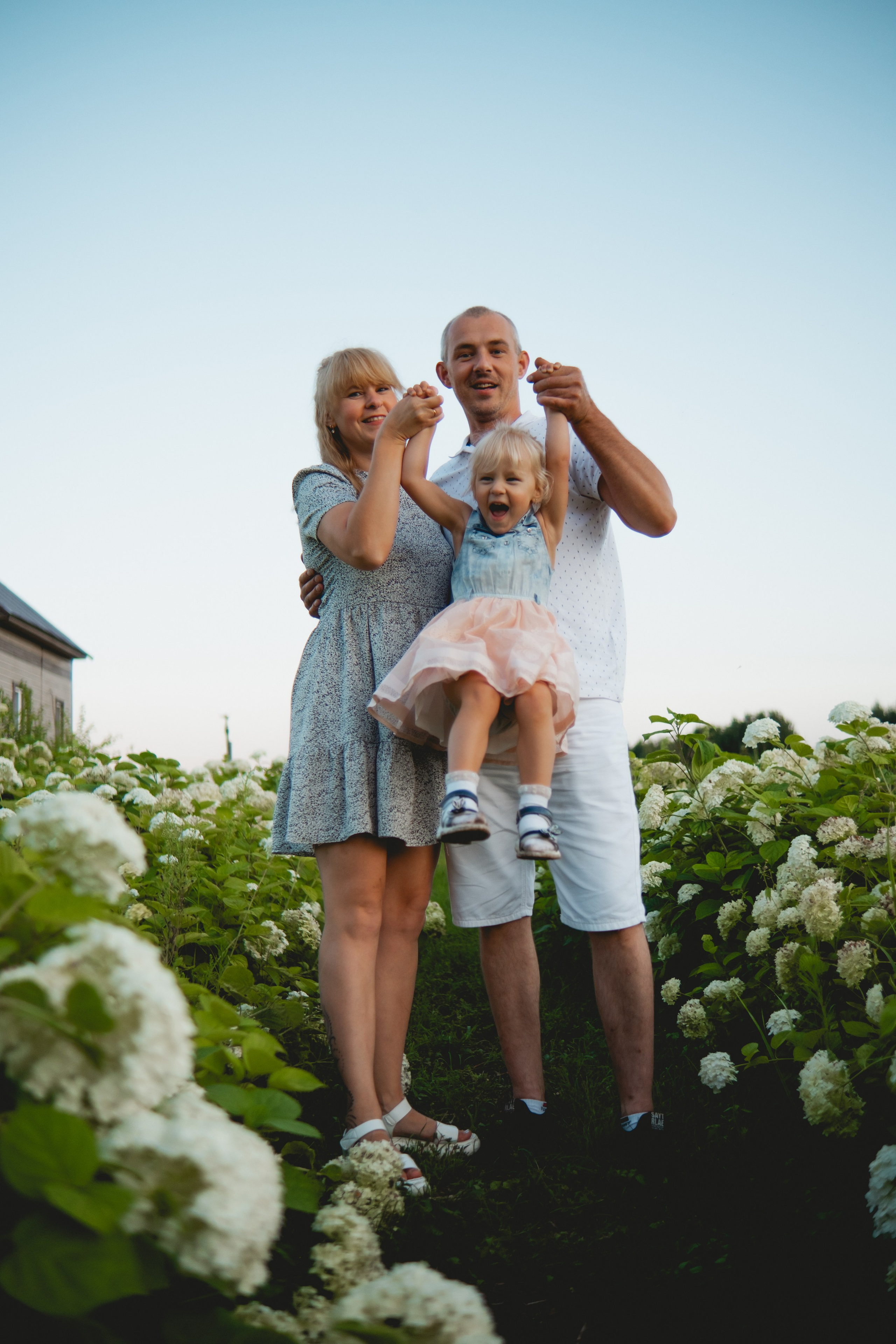 Семейная съемка в лованде. Nattie.ph