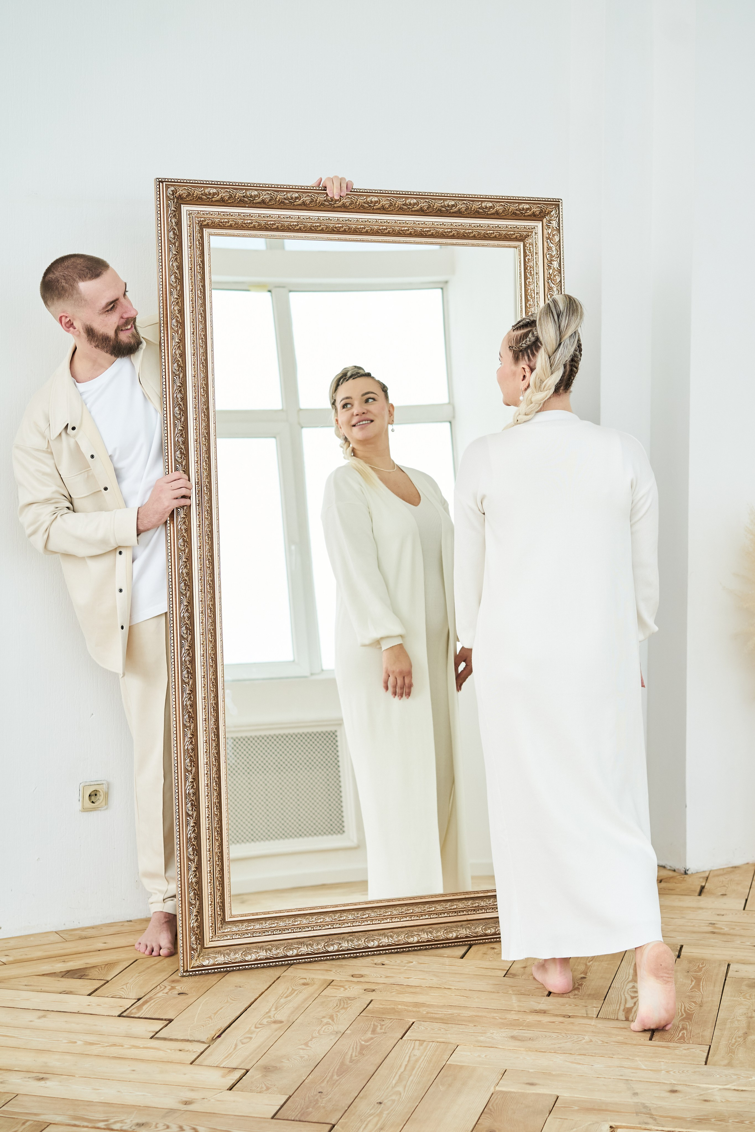 Свадебная фотосессия в студии. Фотограф Екатеринбург Кокшарова Александра