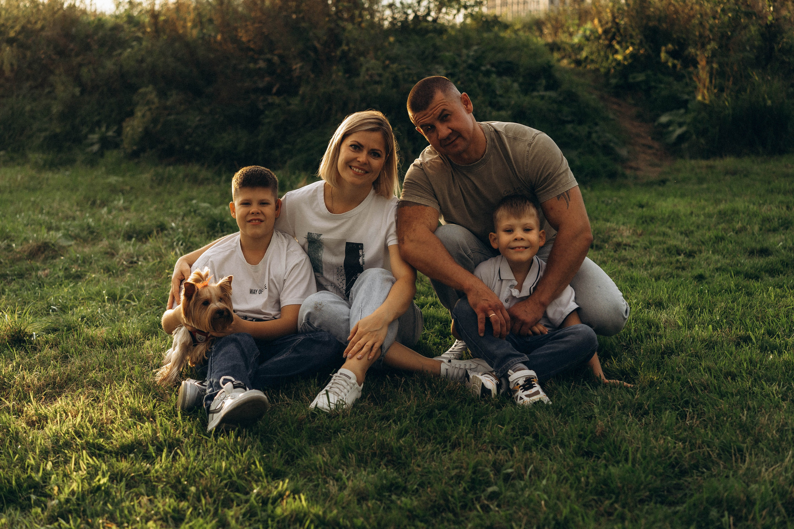 Семейная сьемка в парке. Фотограф Екатеринбург Кокшарова Александра