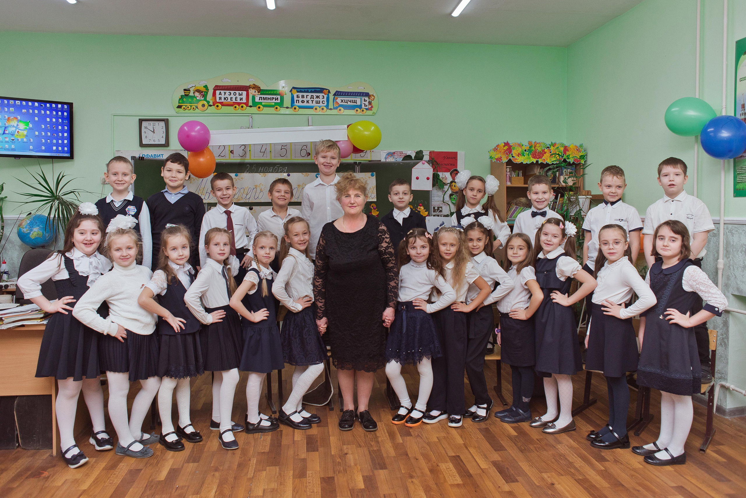 Общие фото класса (1-3 класс). Свадебный и семейный фотограф Яна Стражева. Волгоград, Москва