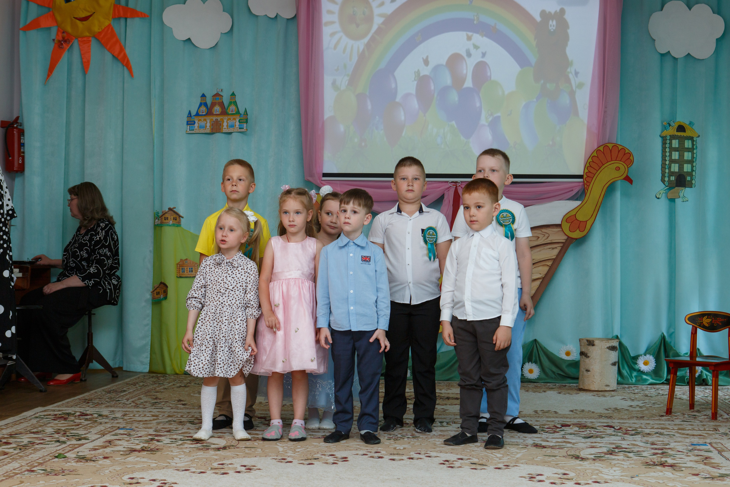 Детский сад / Выпускной / Запрудня. Детский и семейный фотограф Мария Киселёва. Москва