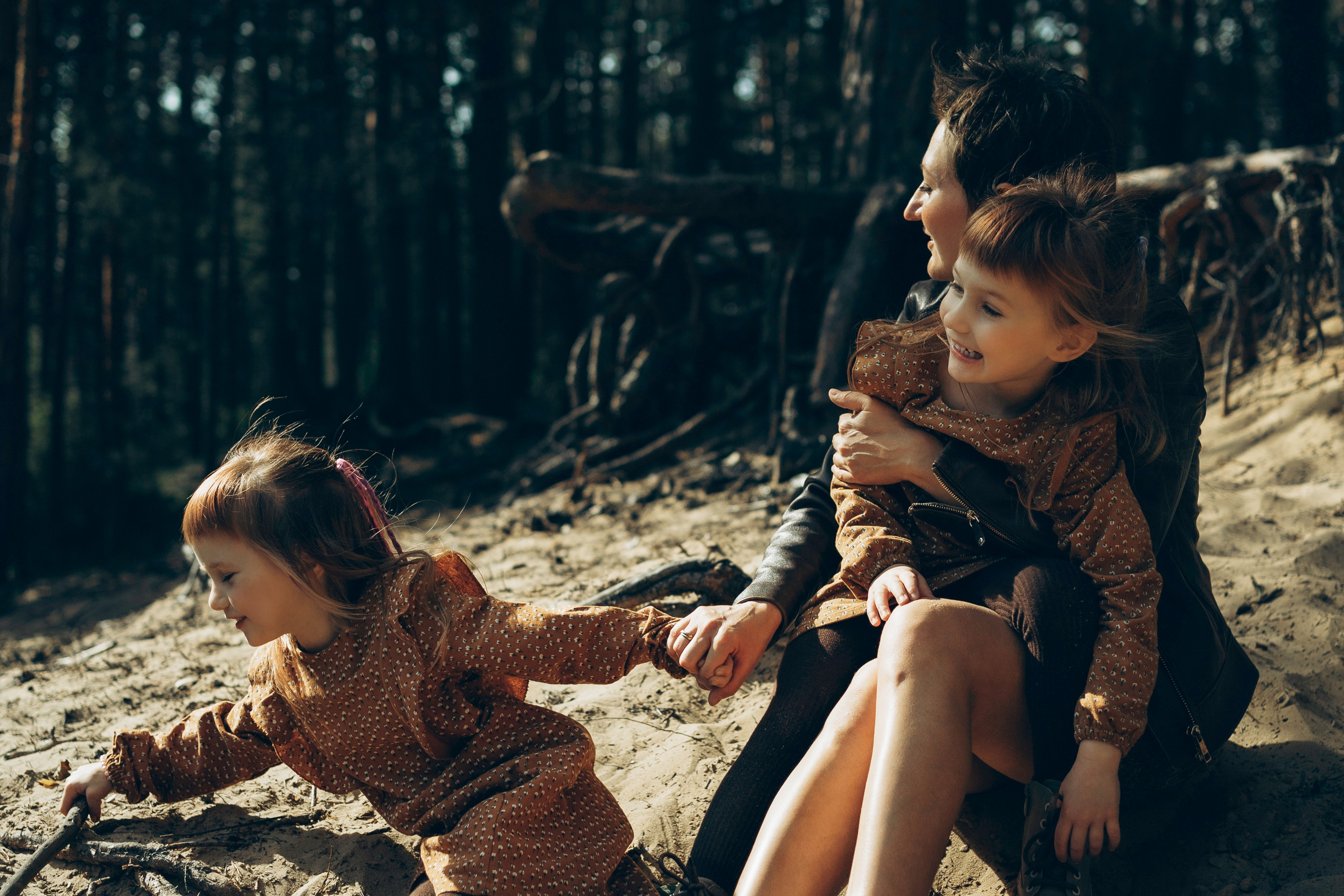 Семейная история на природе. Семейный фотограф в Калуге Ирина Алдохина