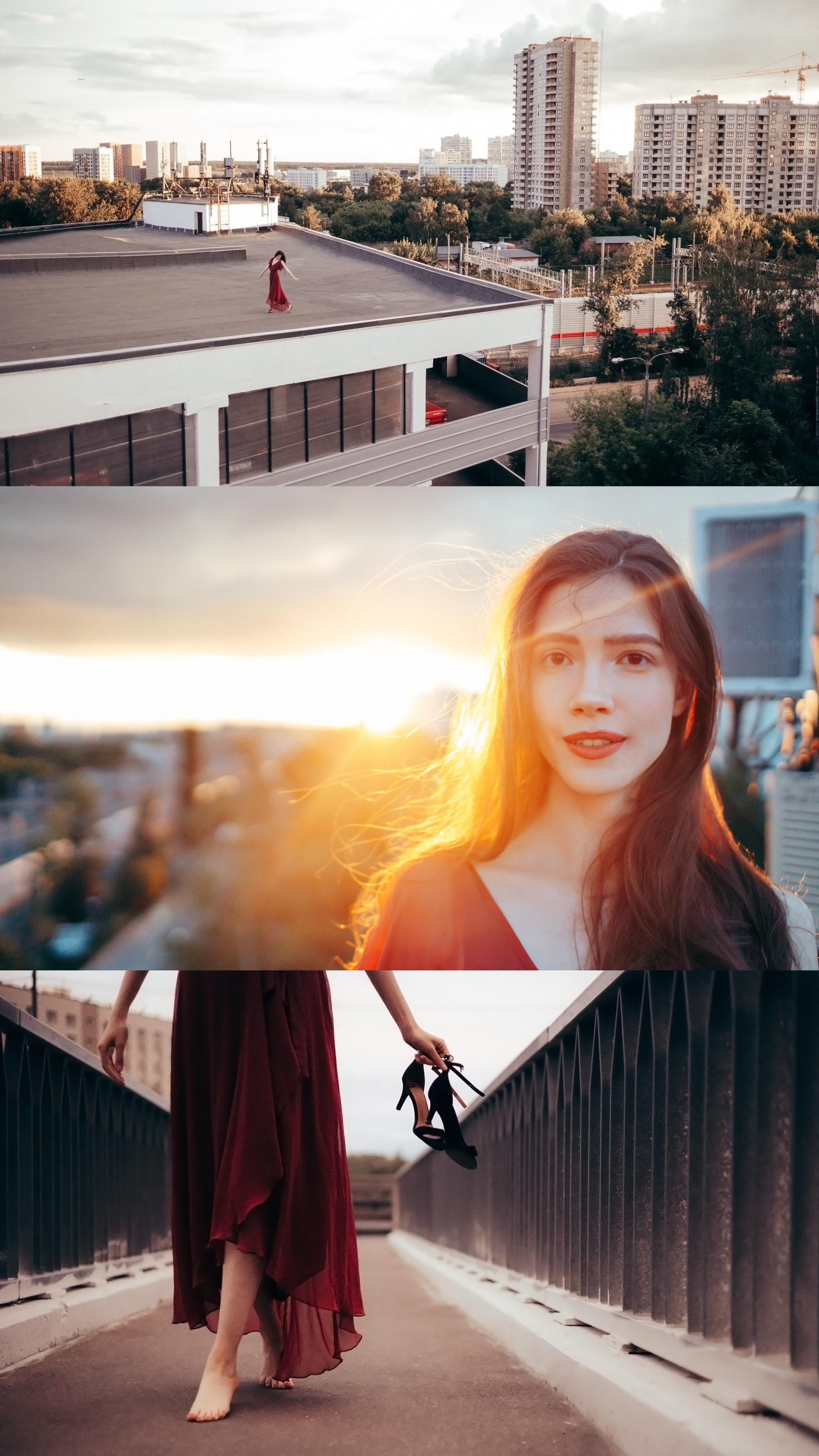 Чарующий закат. Портретный фотограф Лакшин Денис. Истории через фотографию