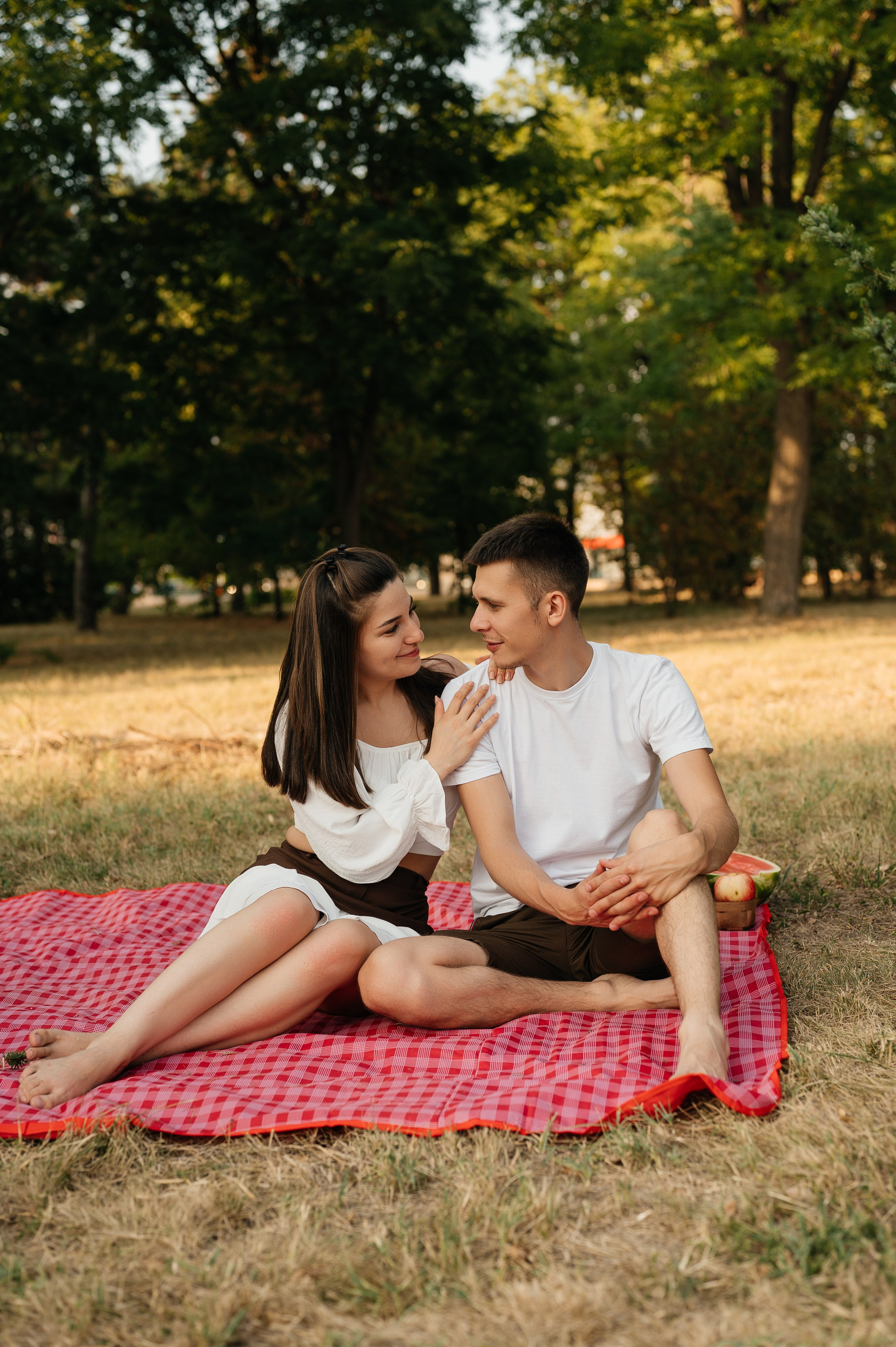 Летняя семейная фотосессия в парке. Свадебный и семейный фотограф в Краснодаре Алина Мельник