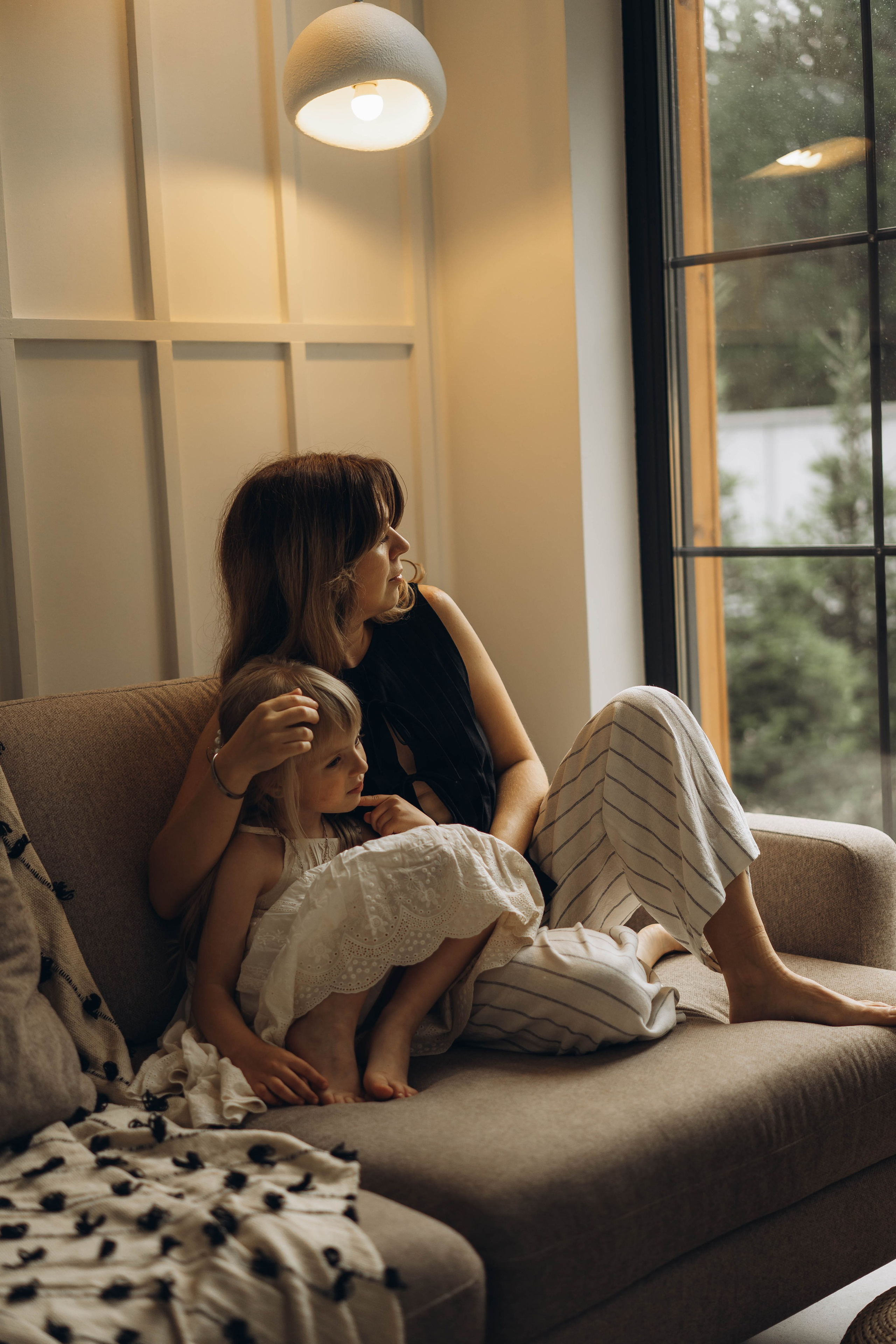 Фотосессия домашняя мама и дочка. Фотограф Екатеринбург Кокшарова Александра