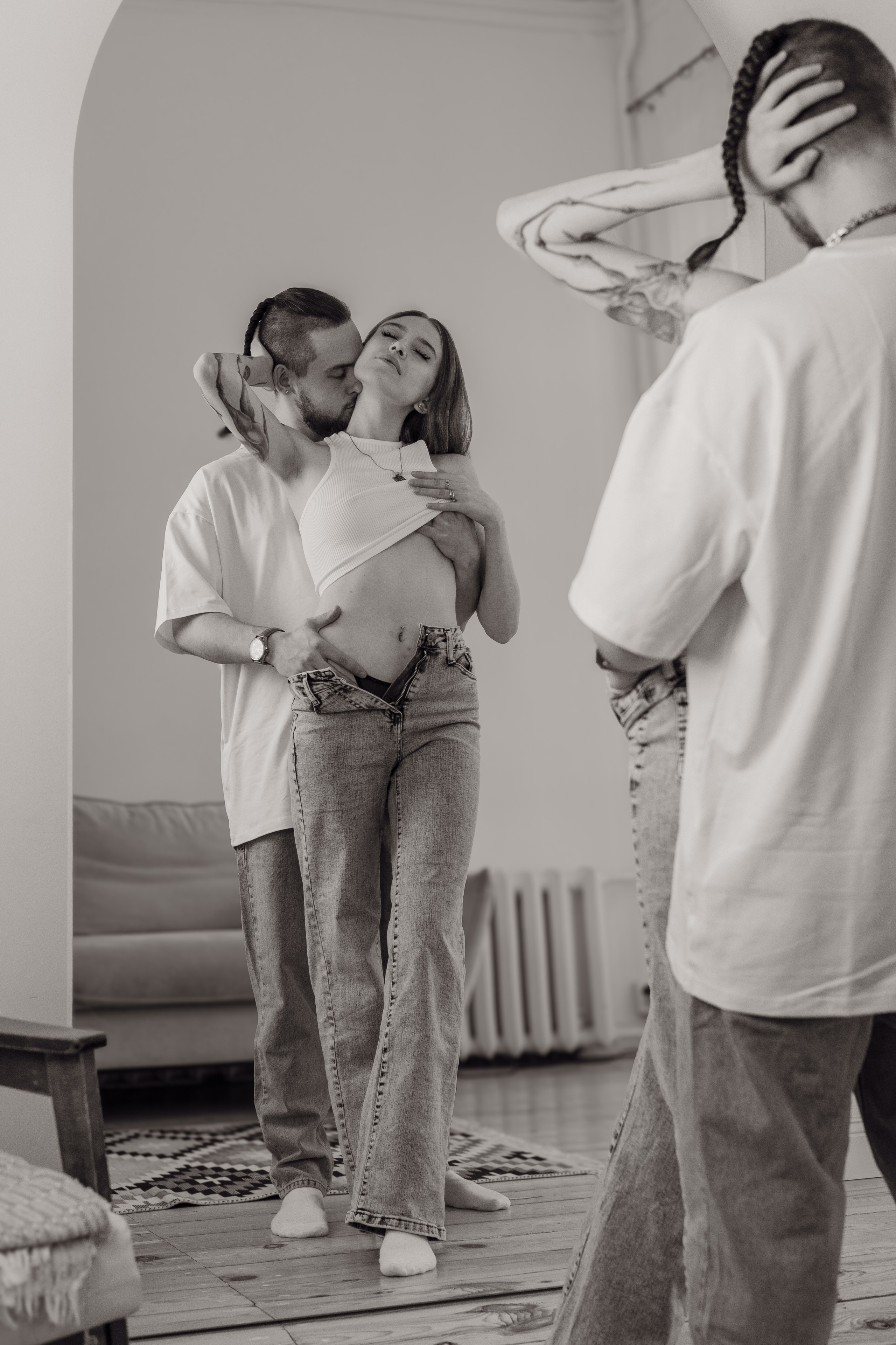 Марго и Макс. История любви в фотостудии. Портретный фотограф Панферова Регина г. Санкт-Петербург, г. Казань