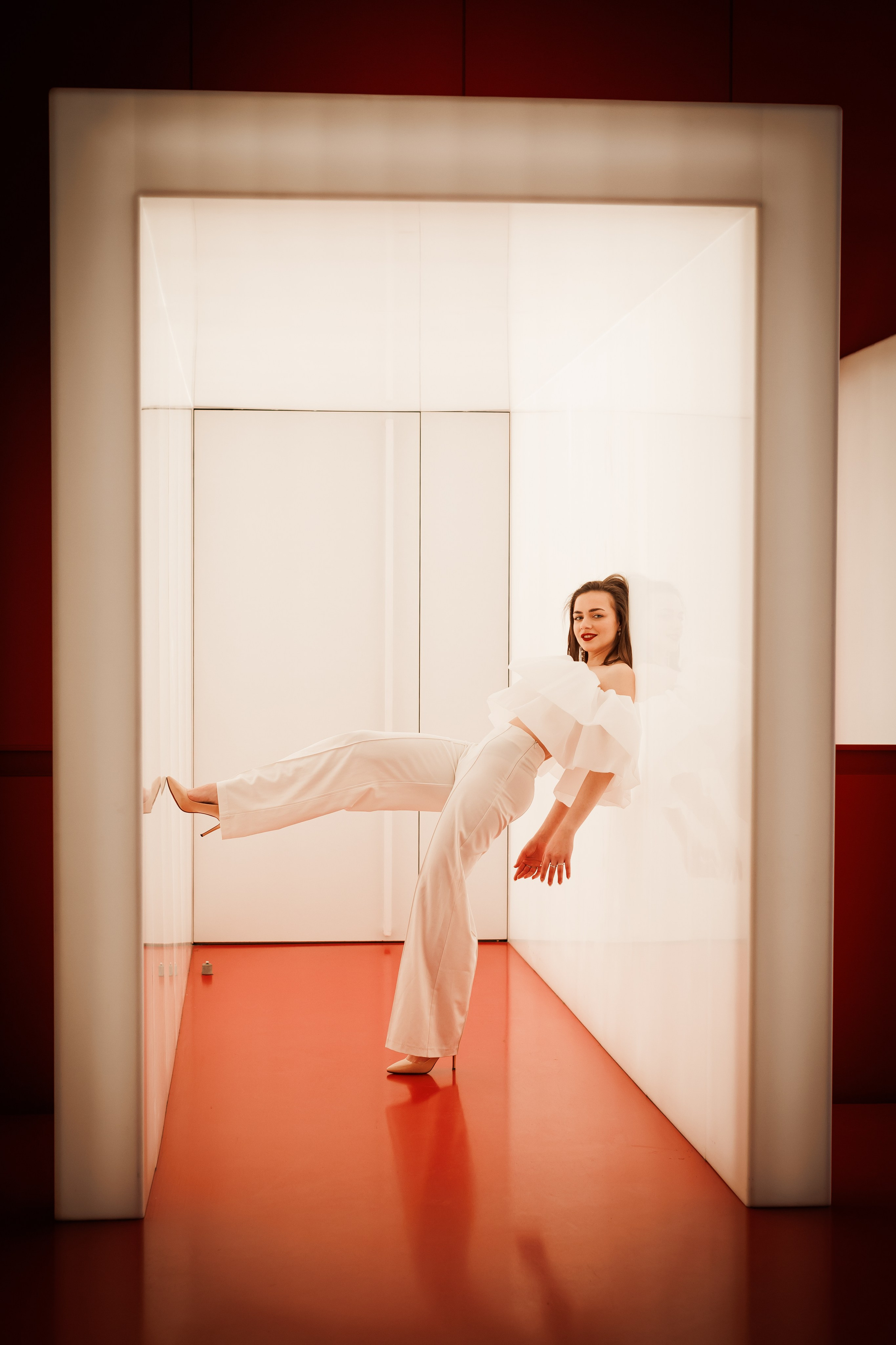 Алена. Фотосессия в кинотеатре Мираж. Портретный фотограф Панферова Регина г. Санкт-Петербург, г. Казань