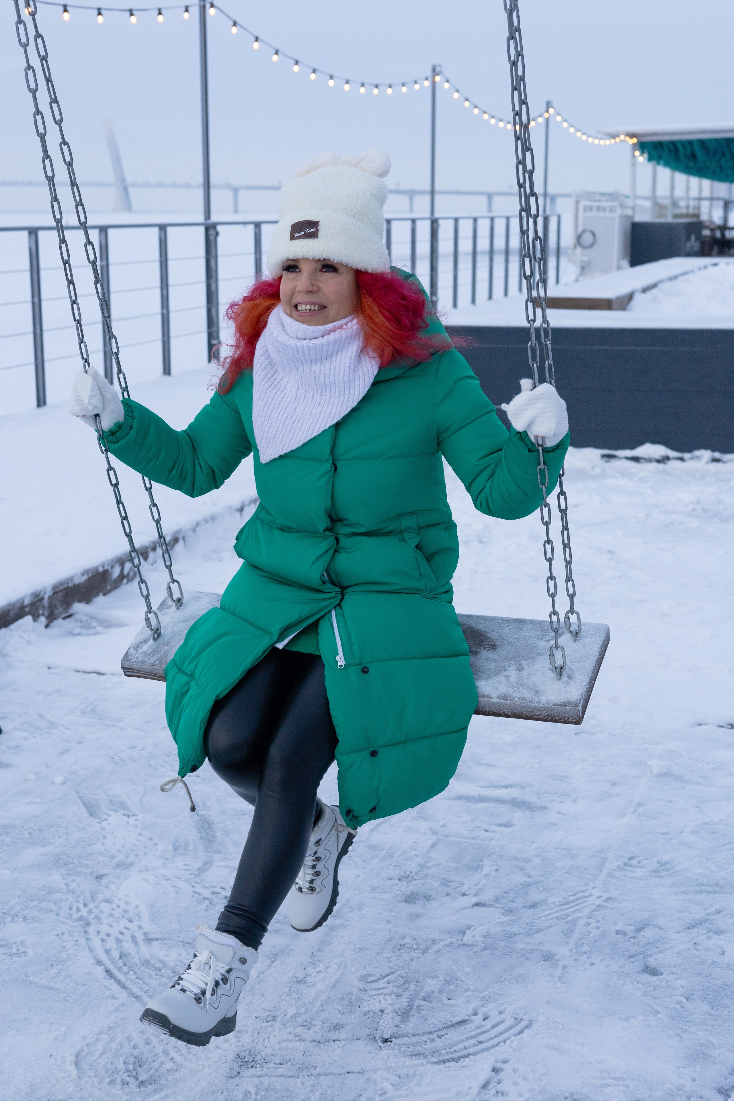 Алена. Зимняя фотопрогулка. Портретный фотограф Панферова Регина г. Санкт-Петербург, г. Казань