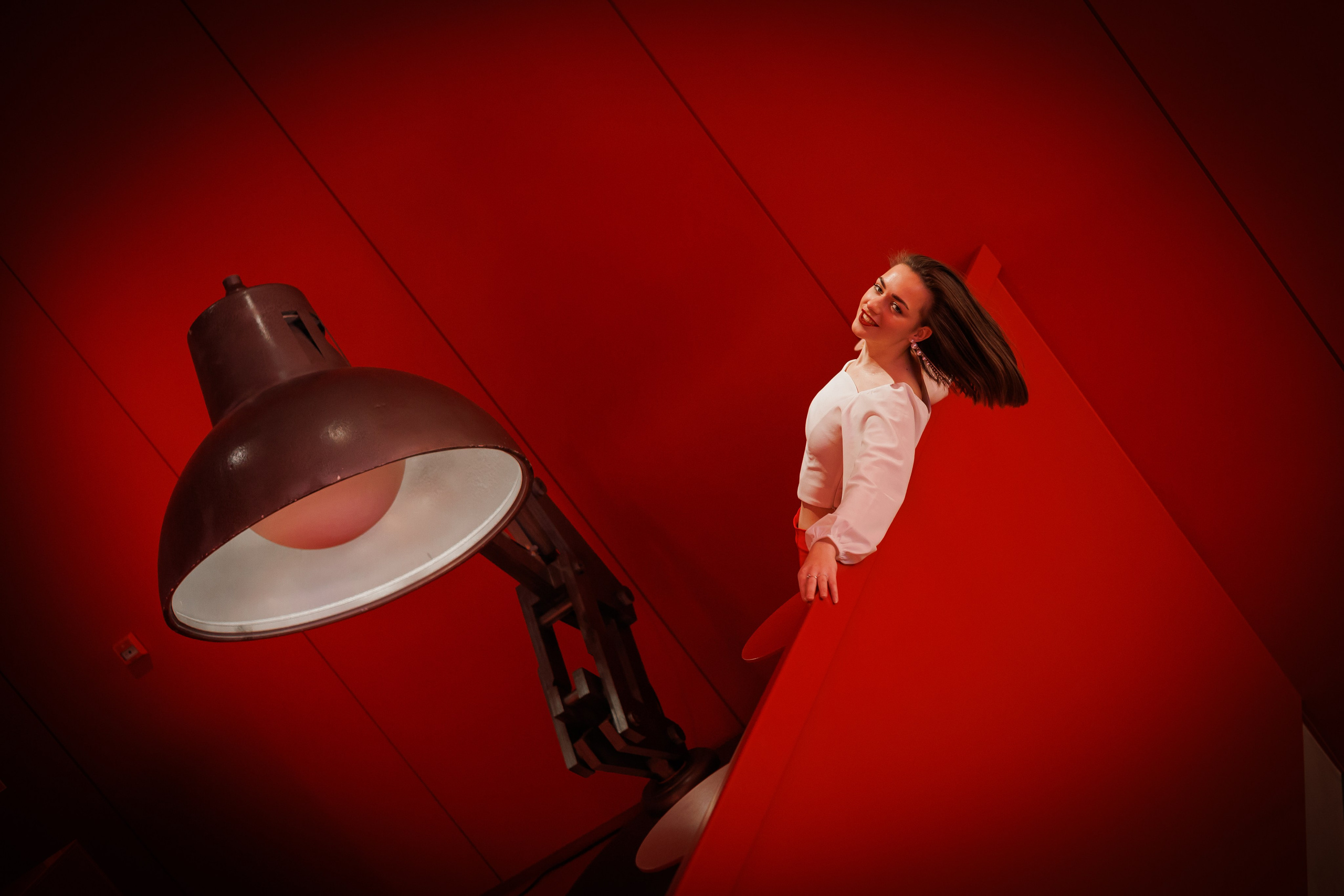 Алена. Фотосессия в кинотеатре Мираж. Портретный фотограф Панферова Регина г. Санкт-Петербург, г. Казань