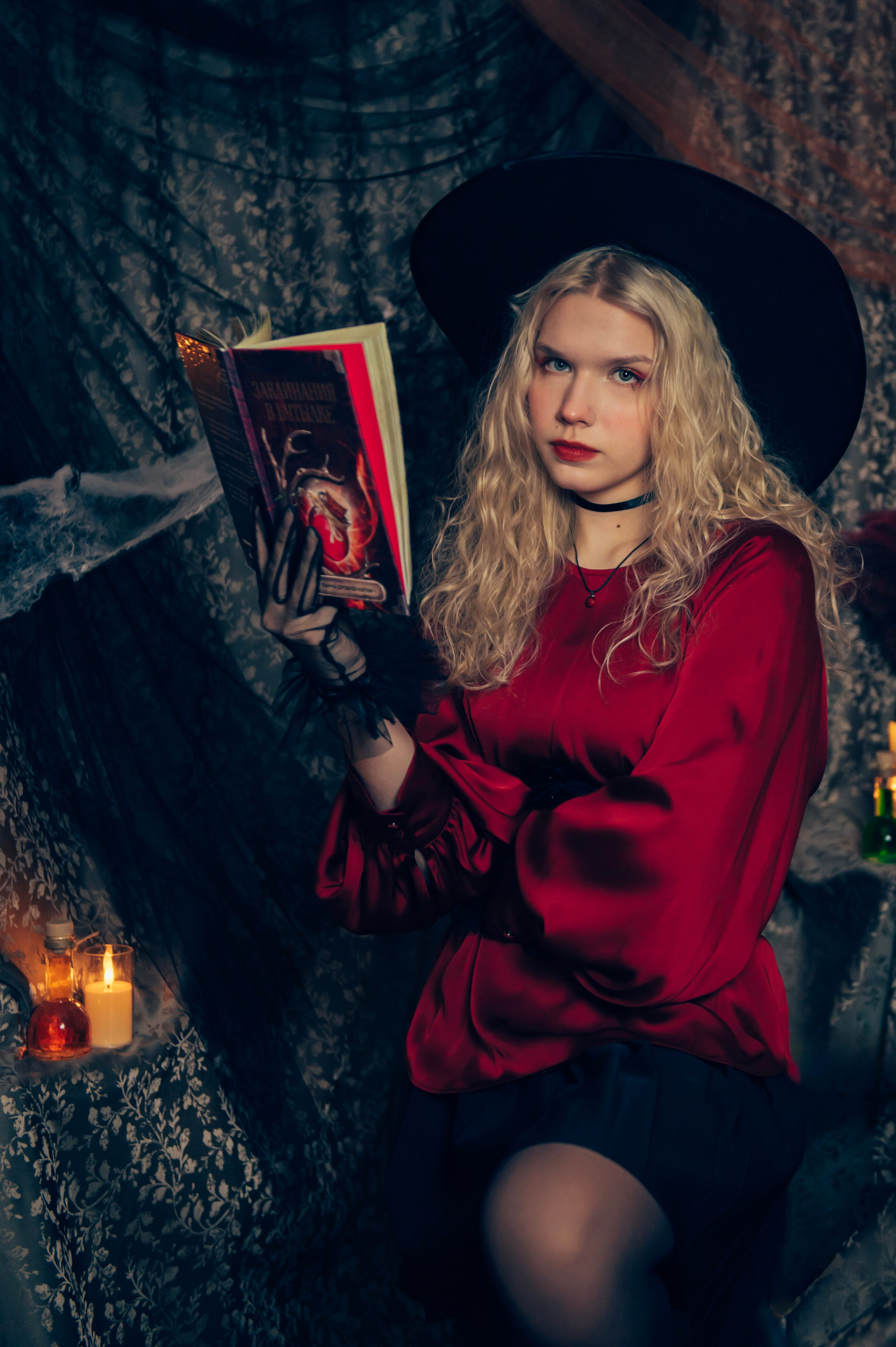 Witch in red. Свадебный и семейный фотограф в Москве Елена Новикова