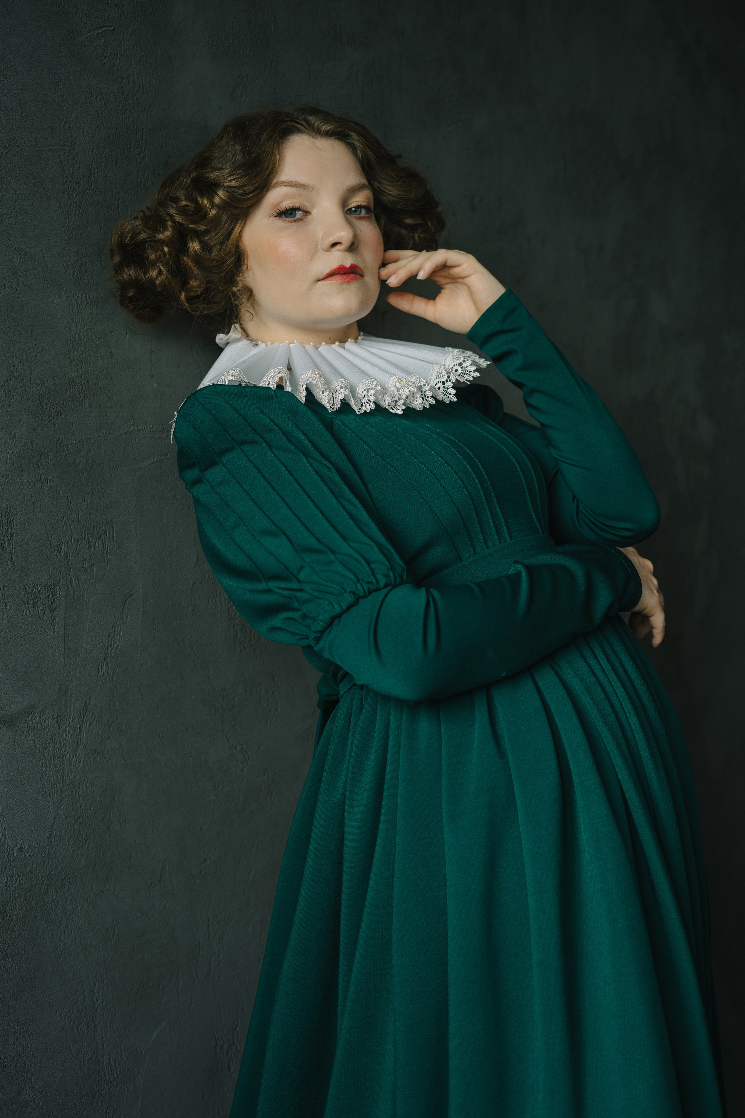 Портрет девушки XIX века. Фотограф Мария N Екатеринбург