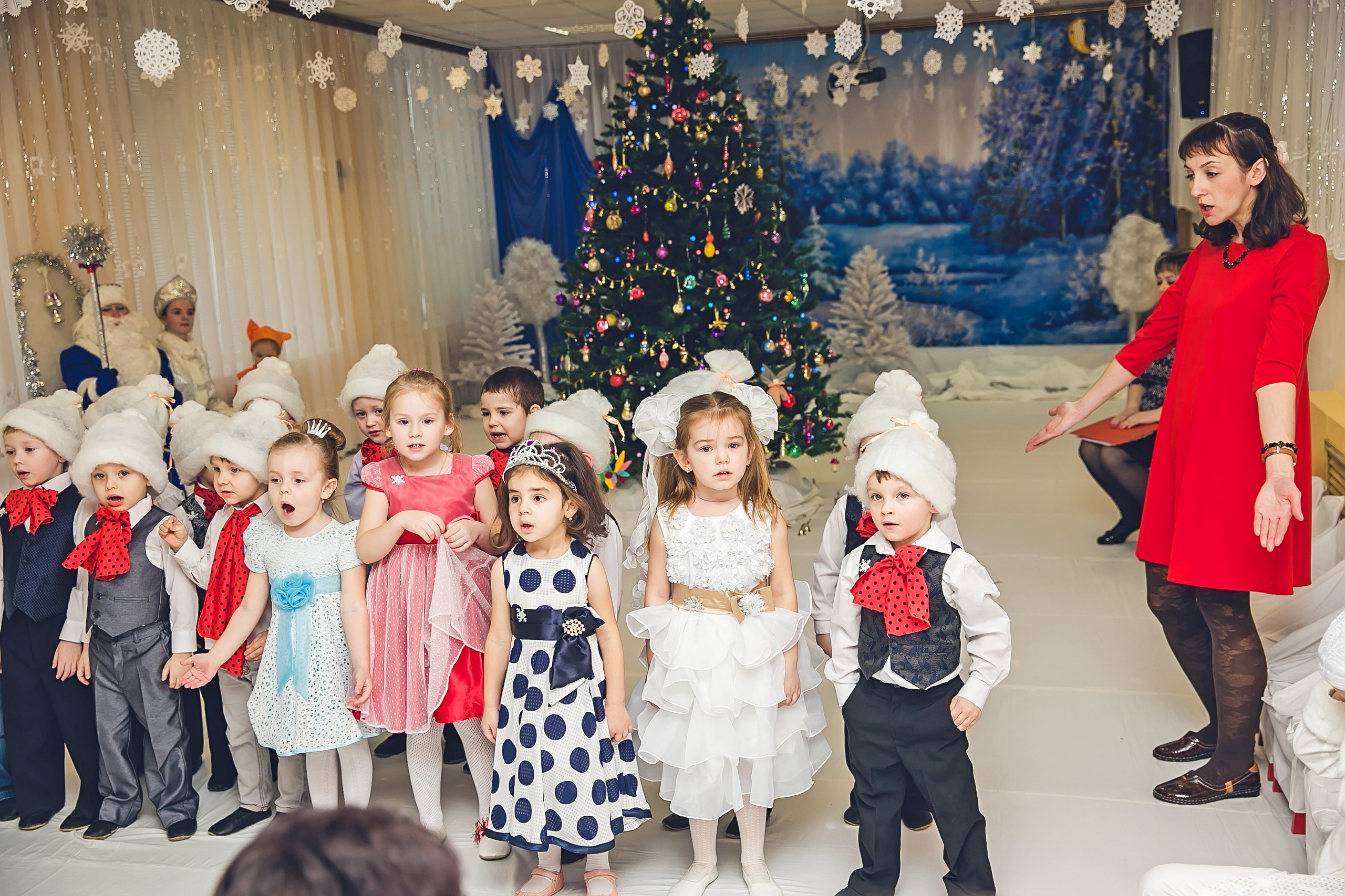 Новый год в саду. Семейный и детский фотограф в Нижнем Новгороде