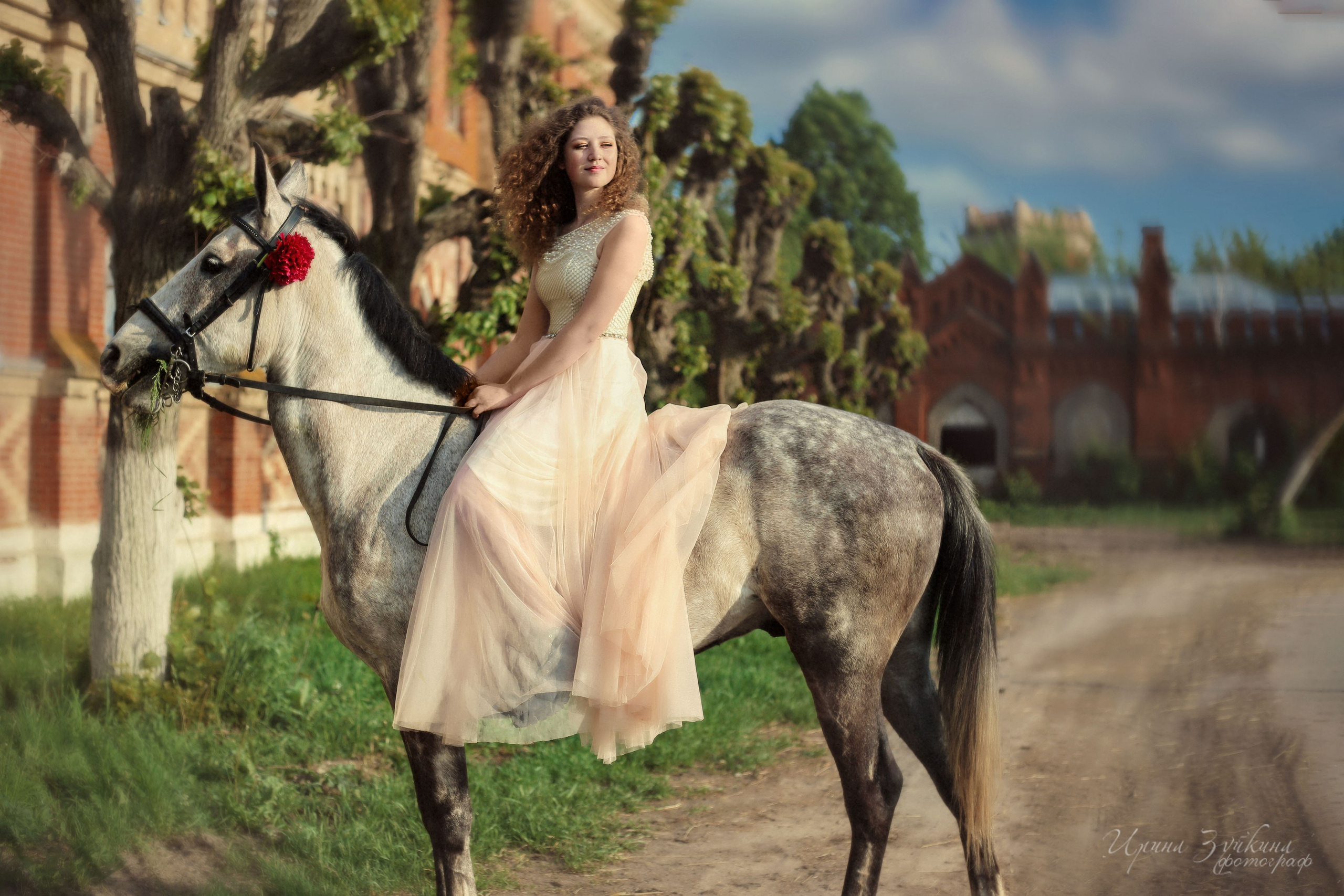 Надя и Туман. Школьный и детский фотограф Старожилово