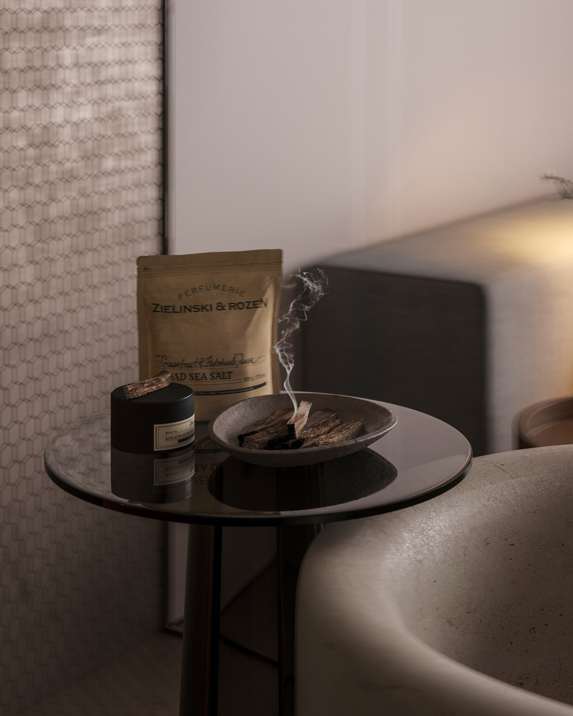 LUXURIOUS SIMPLICITY | BEIGE CONCEPT. Interior Visualization by Valerie Stetyukevich