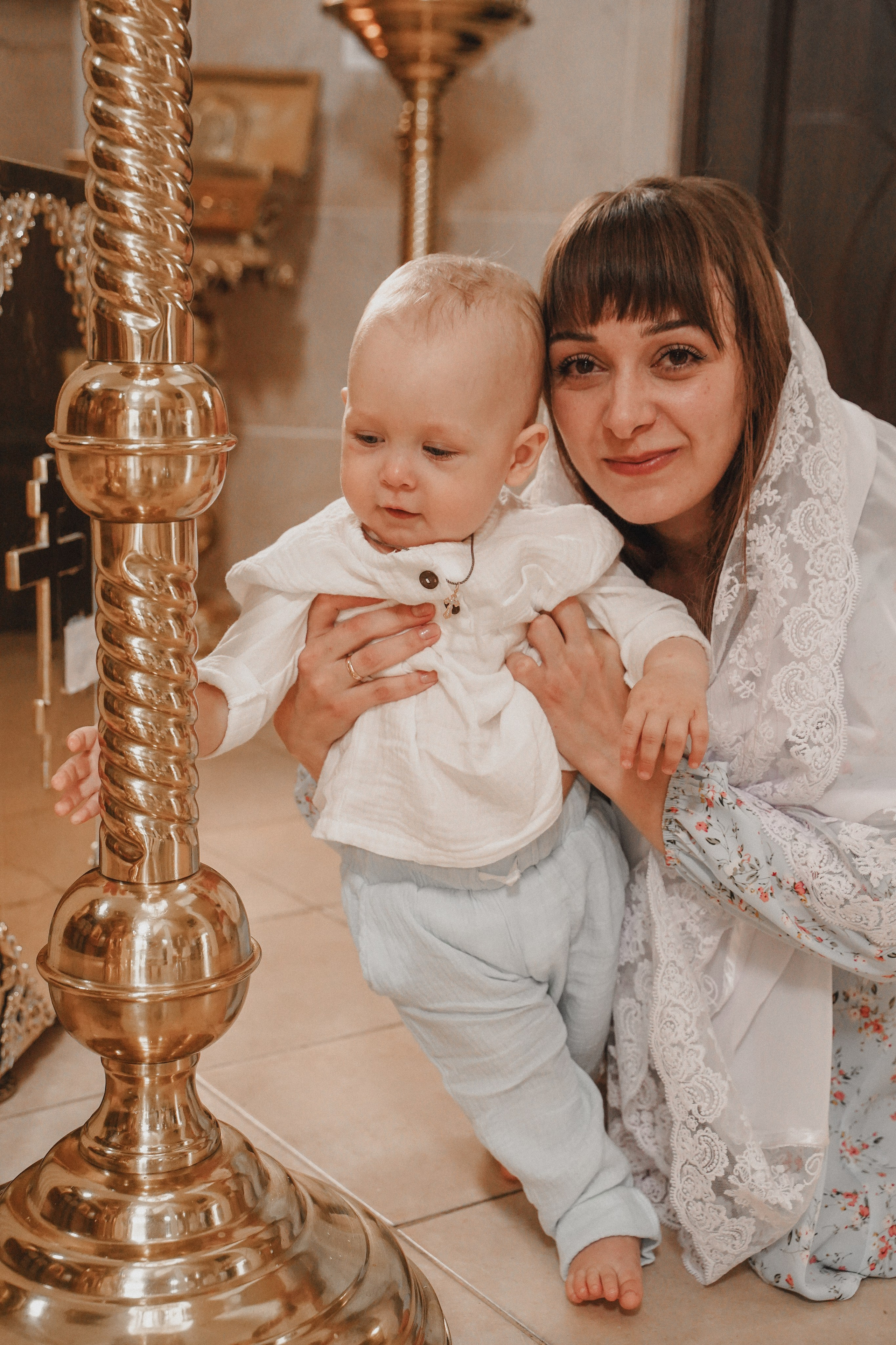 Крещение Лёвы. Семейный и женский фотограф в Краснодаре Анастасия Приймак