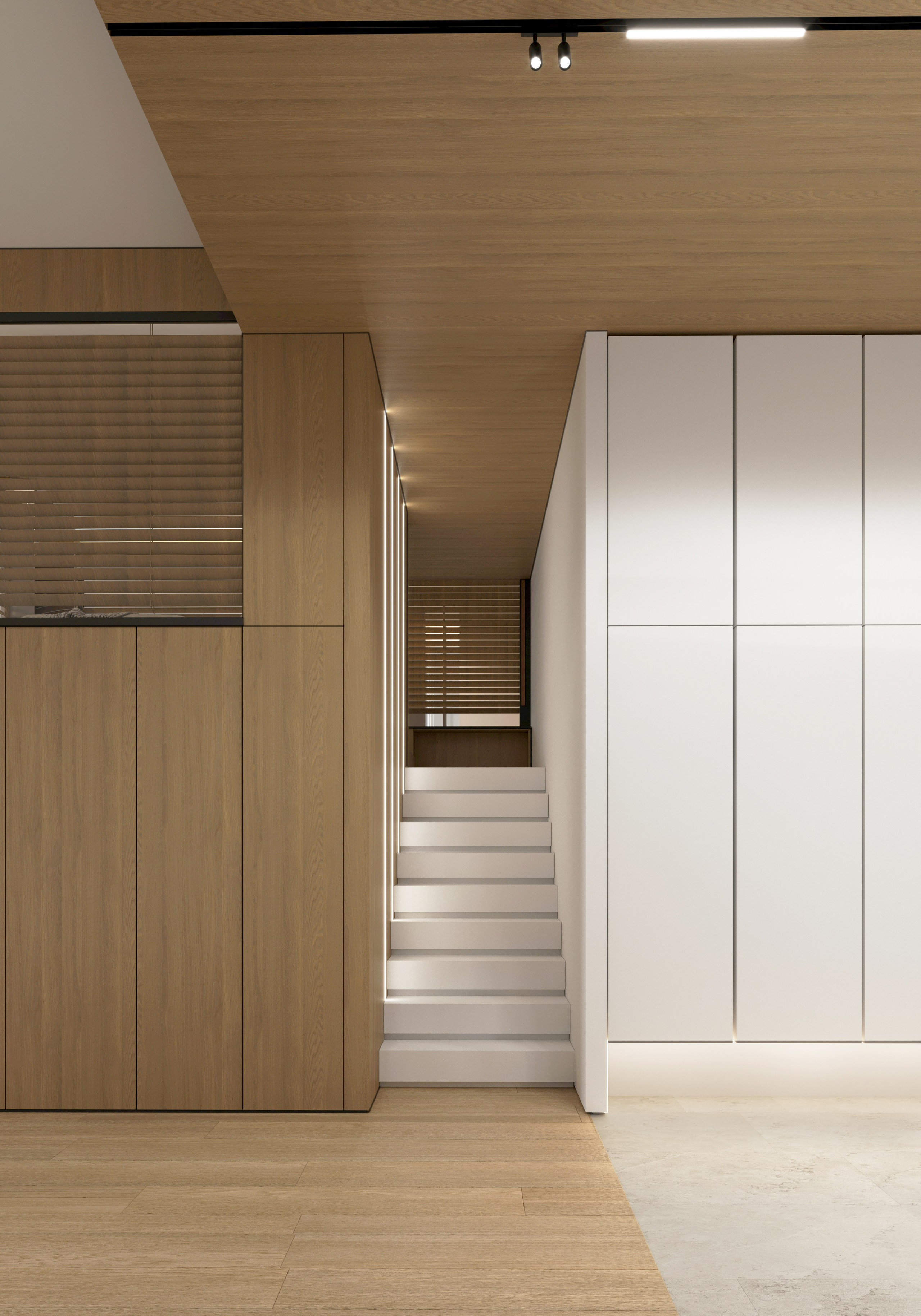 Пентхаус в Москва-Сити. Архитектурные интерьеры