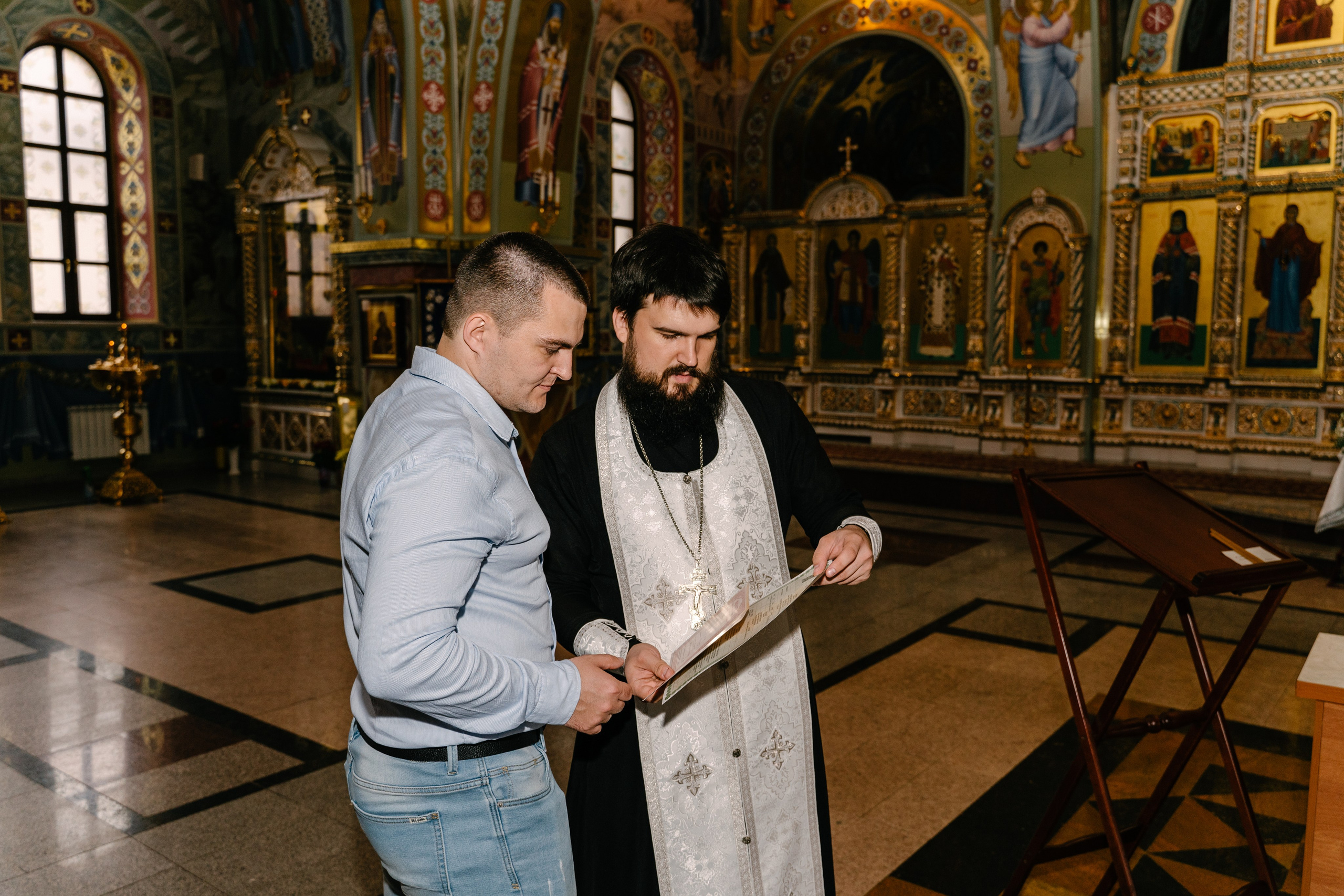 Крещение Федора. Свадебный фотограф Юлия Копылова