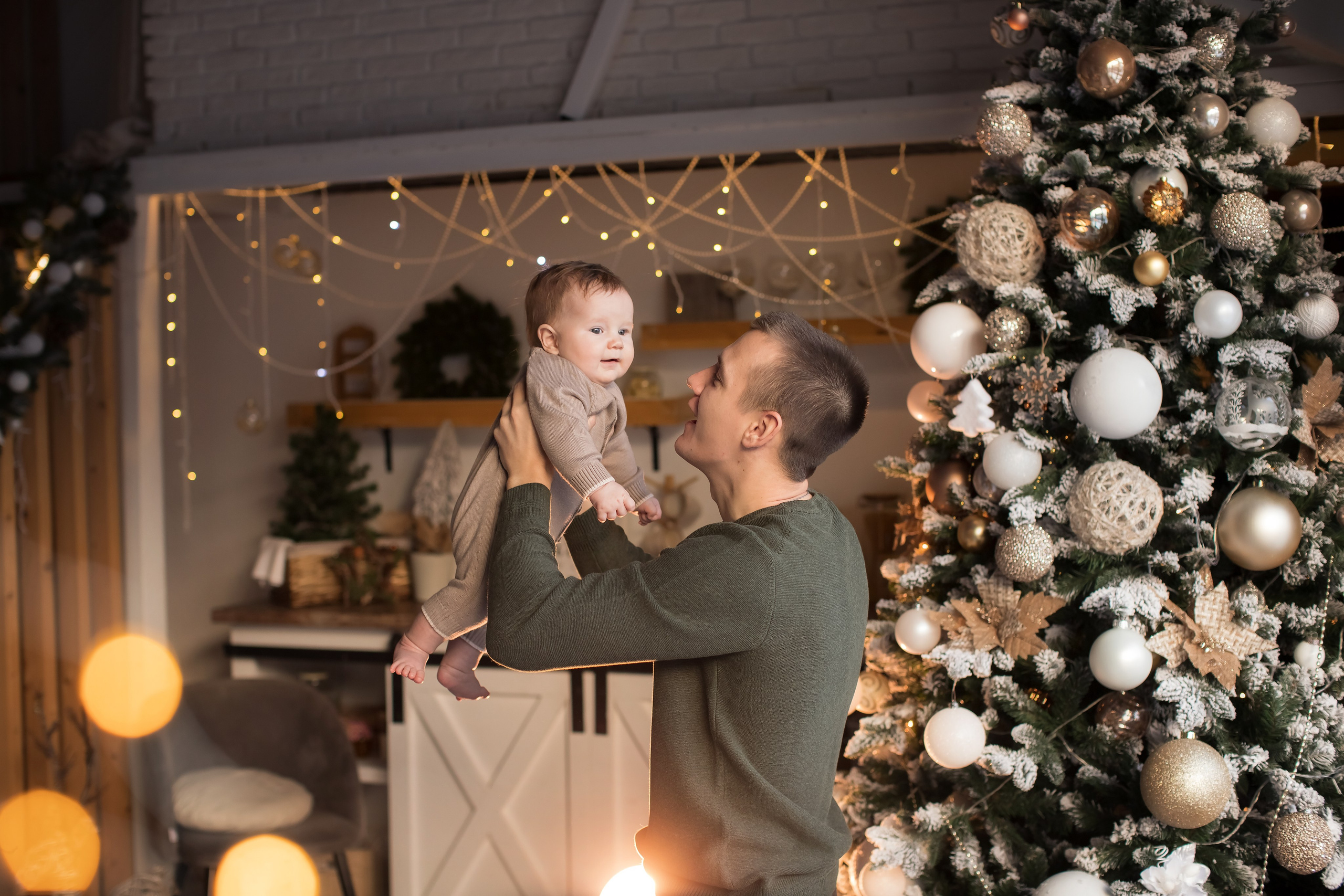 Первый Новый год. Семейный и детский фотограф в Саратове Полина Коткина