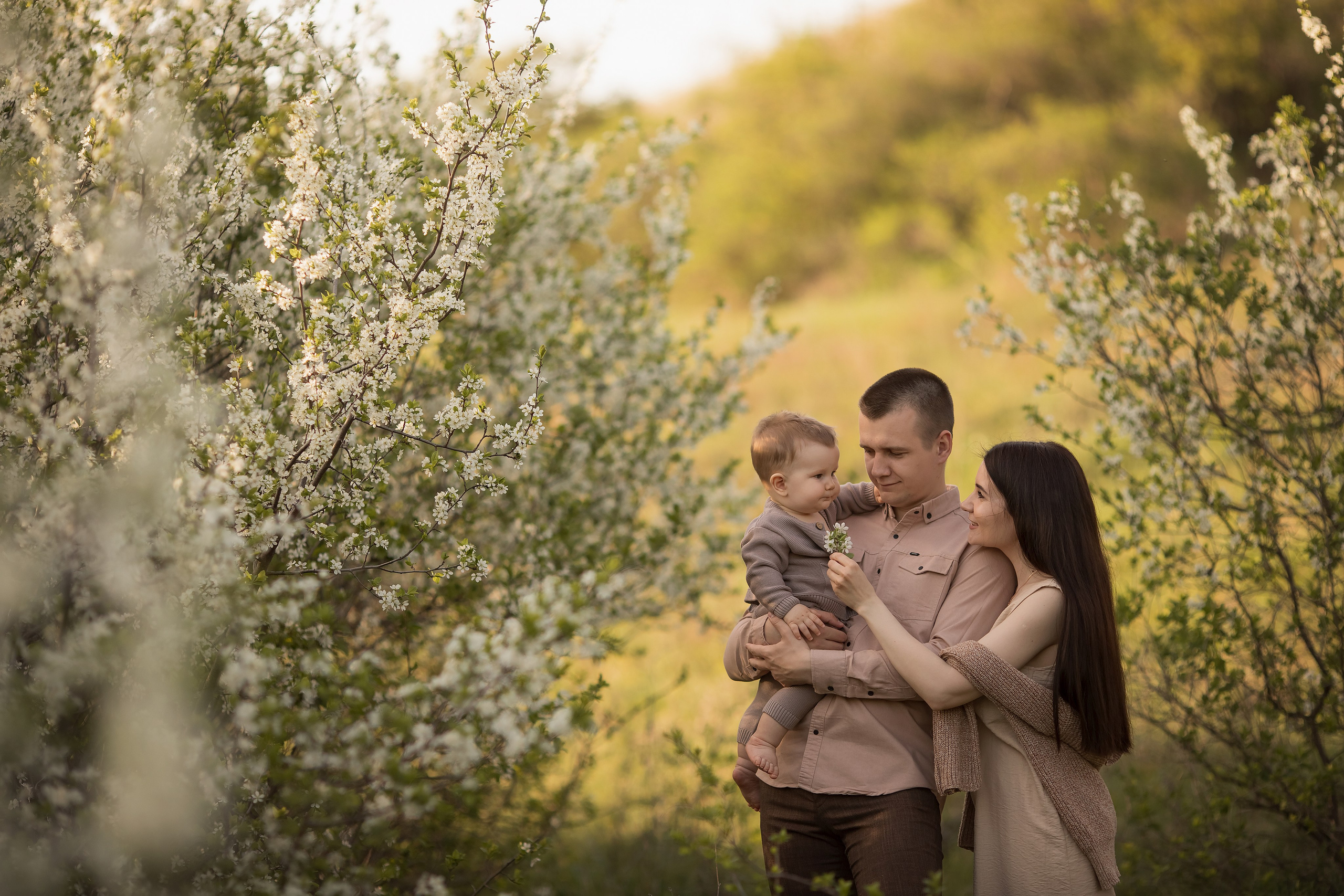 Первая весна. Семейный и детский фотограф в Саратове Полина Коткина