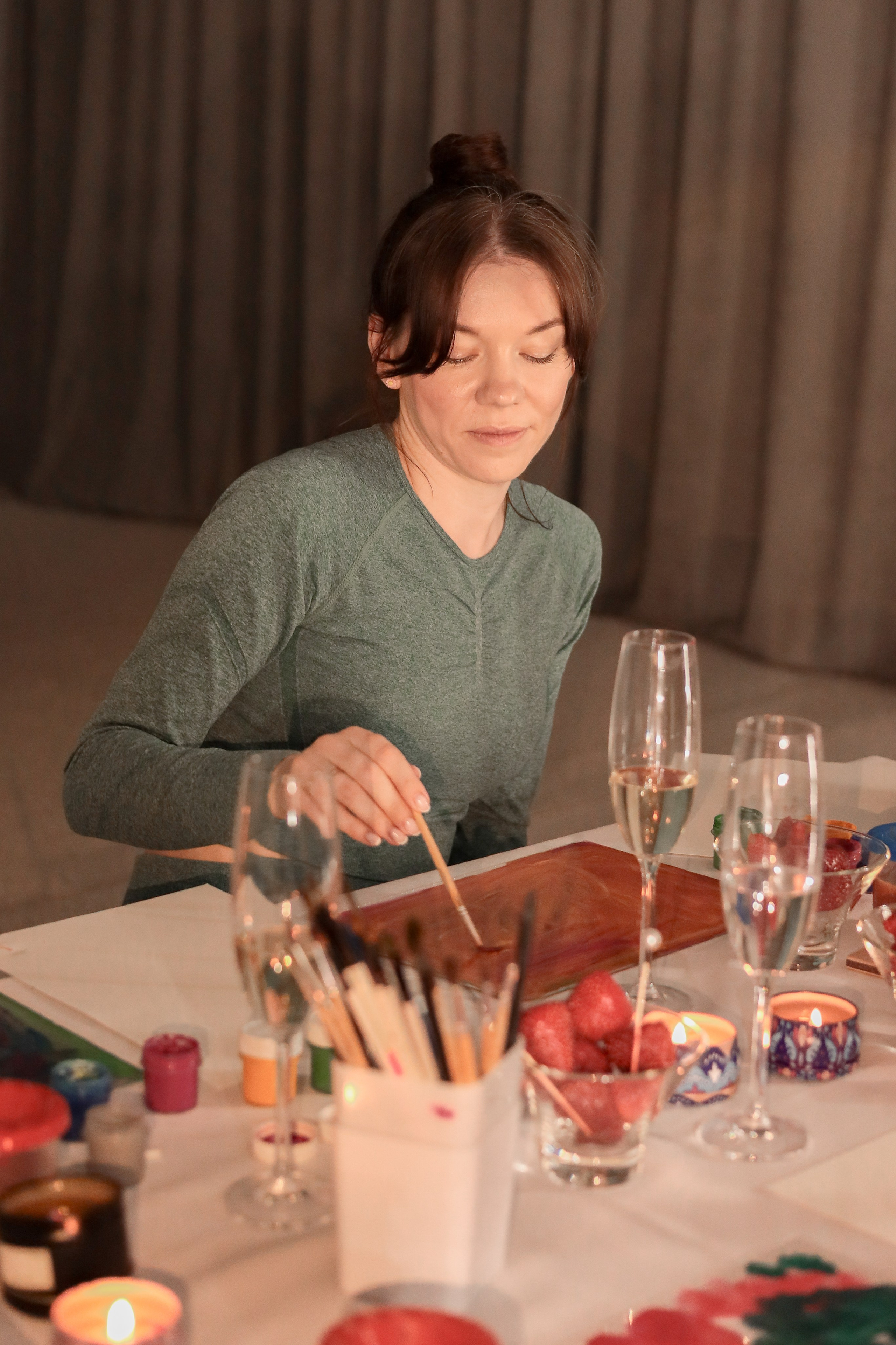 Арт-терапия + аэройога. Фотограф Надршина Лилия