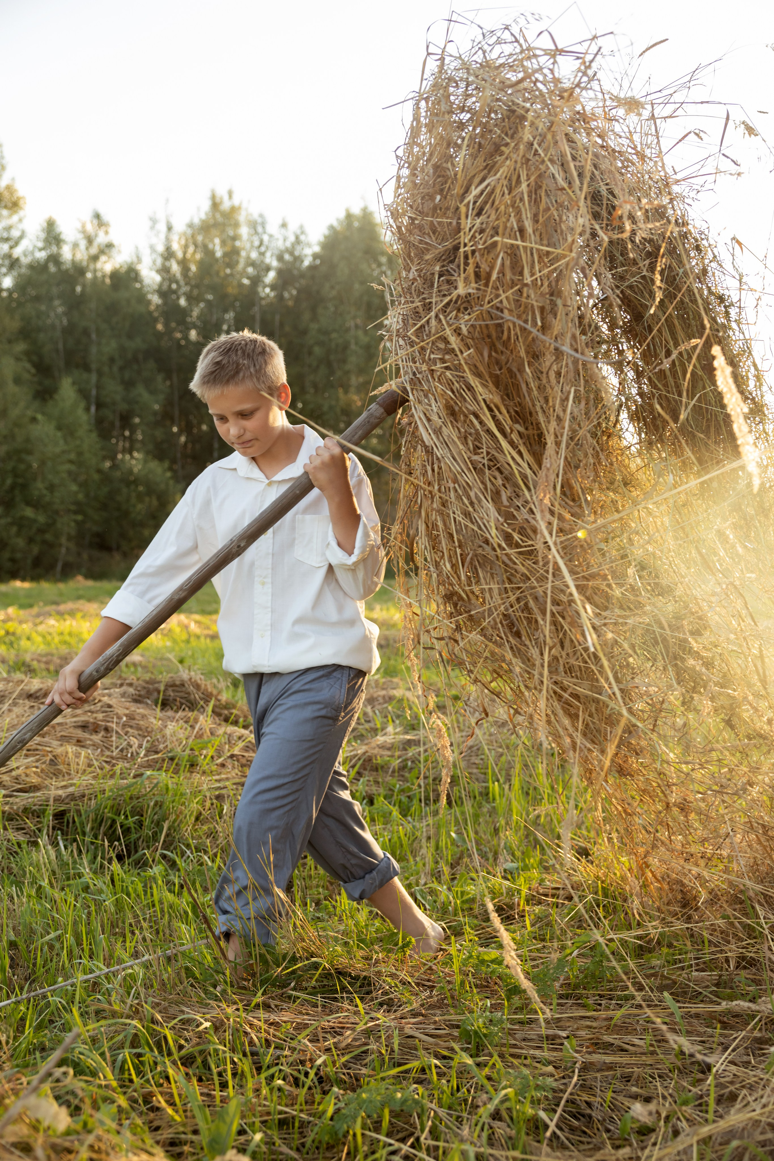 Сенокос. Семейный и детский фотограф г. Москва Супрунова Кристина