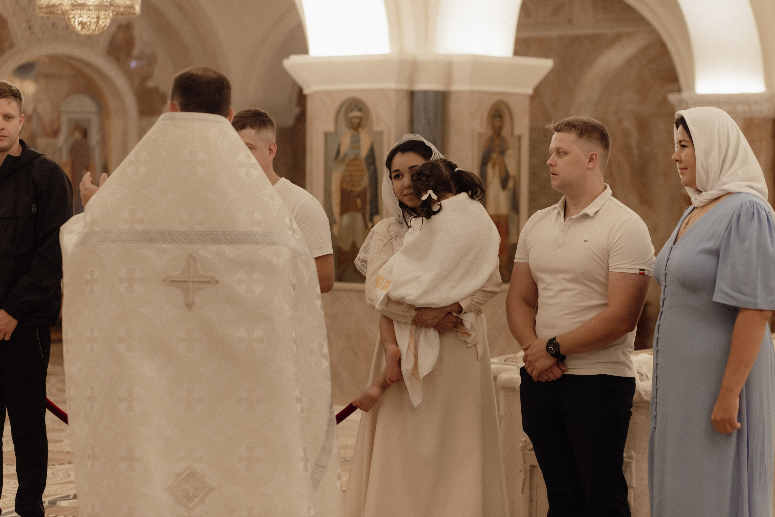 Крещение Киры. Семейный и свадебный фотограф в Челябинске Мария Леонтьева