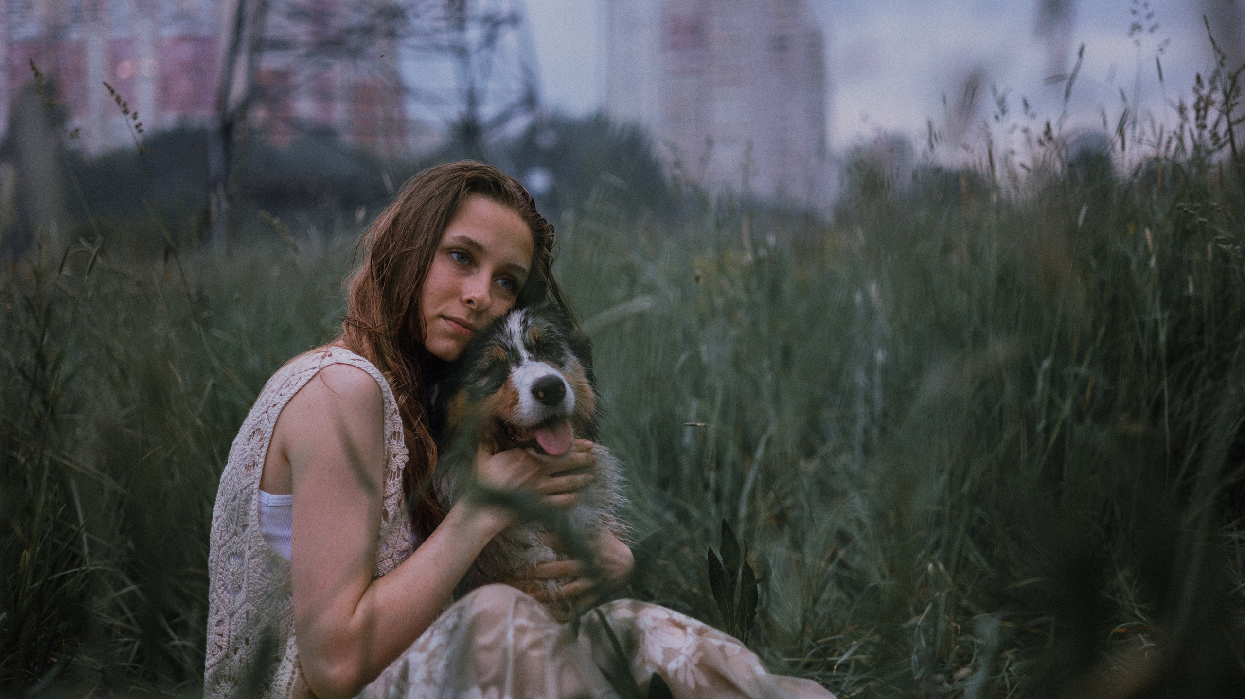 Маша и Долли. Фотограф-анималист Богданова Полина