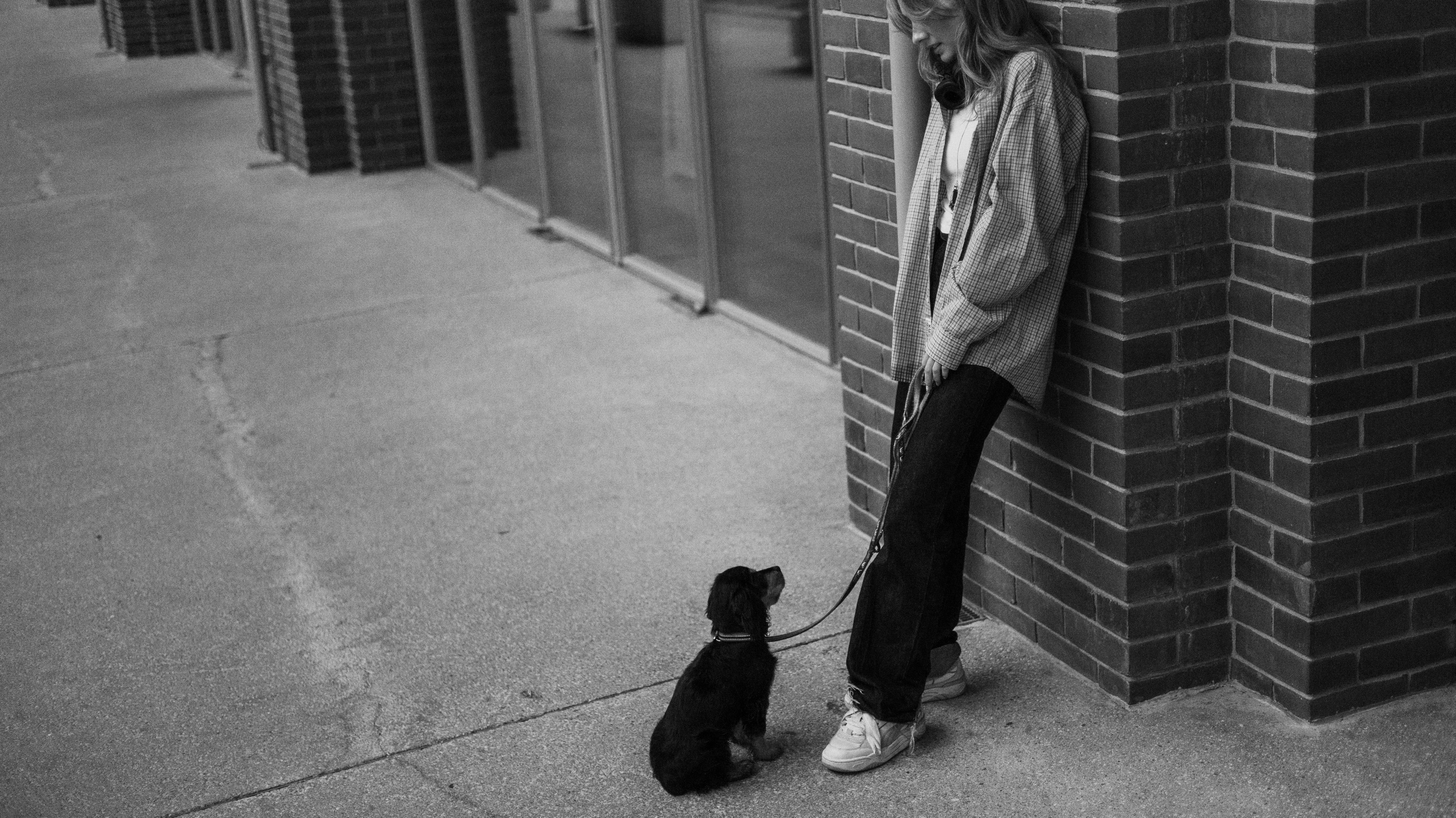 Аня и Ривер. Фотограф-анималист Богданова Полина