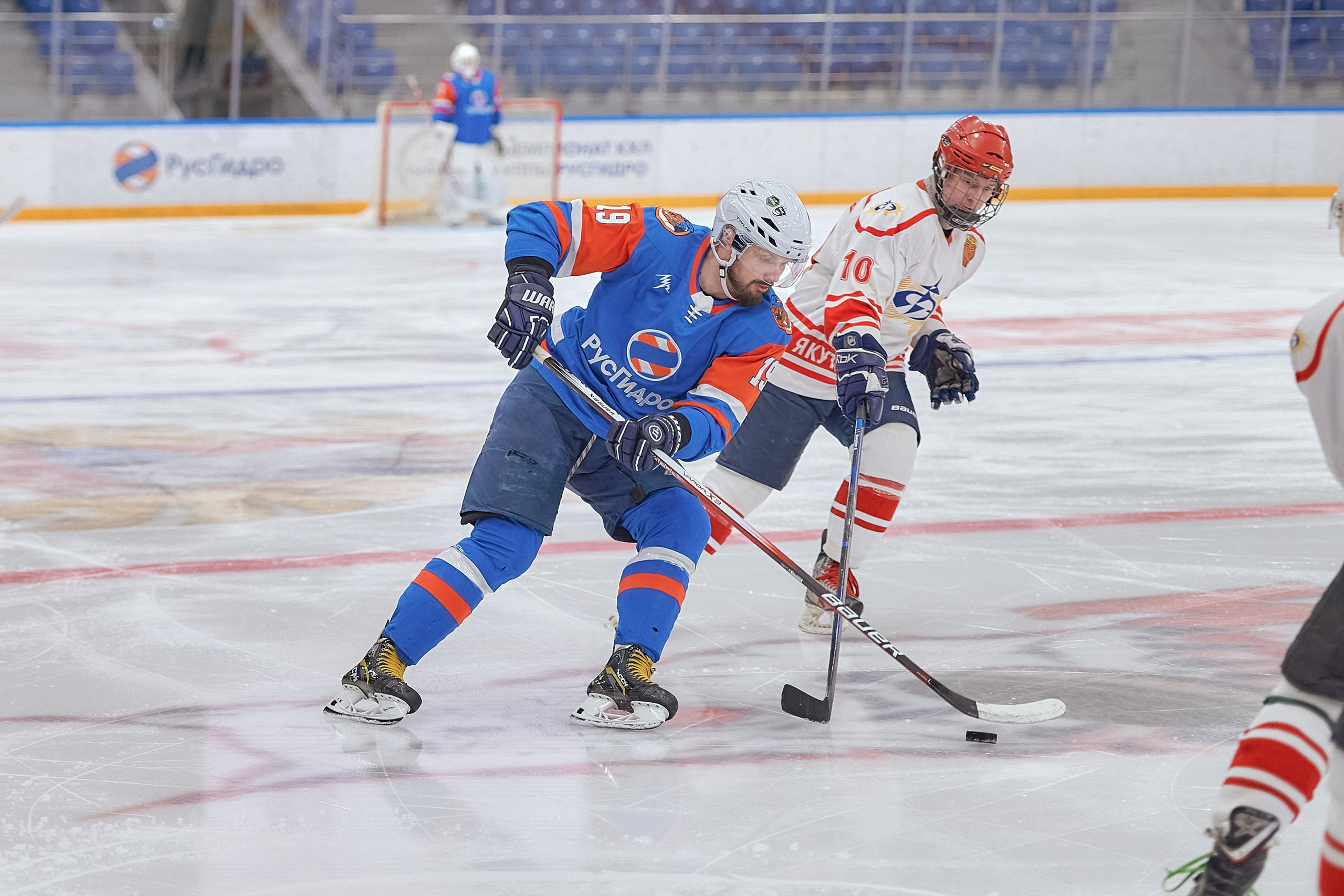 Портфолио репортажной фотосъёмки: Кристалл арена — Хоккей — РусГидро. Фотограф Яковлев Роман — Красноярск