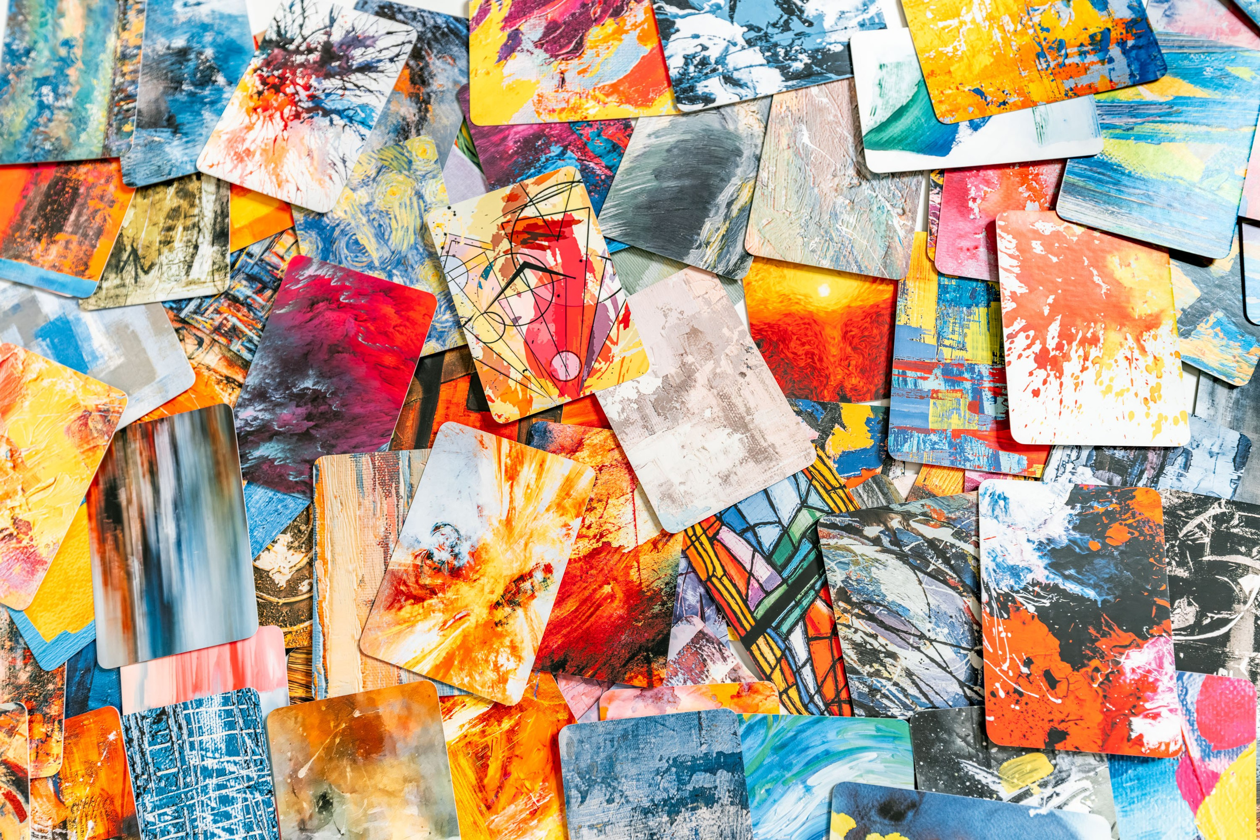 Метафорические ассоциативные карты, колода "Эмоции на холсте"