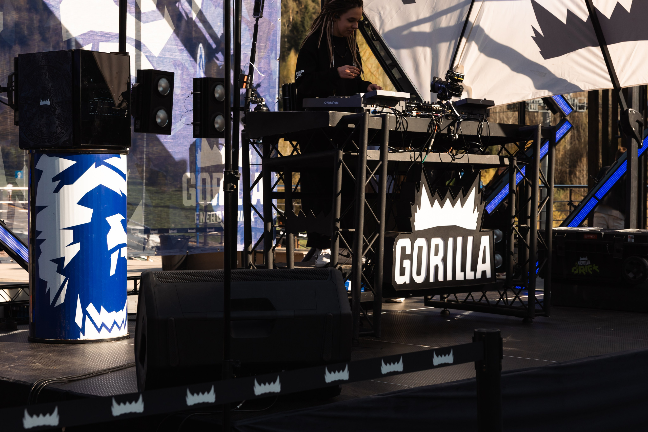 GORILLA GROOVE STAGE IMBA CAMP 5. Gorillaenergymedia