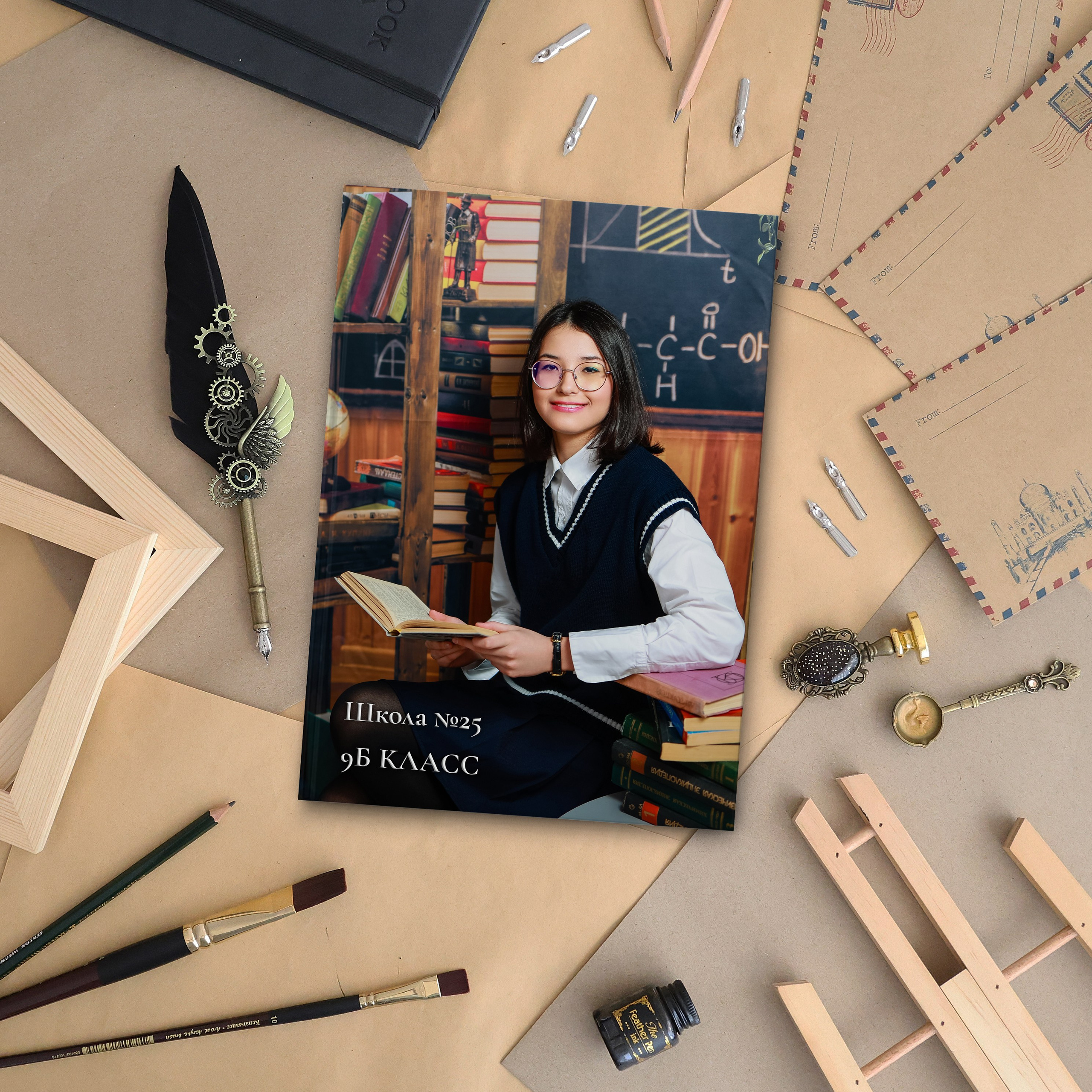 СТАНДАРТ БИБЛИОТЕКА 2500. Выпускные альбомы для садика и школы в Набережных Челнах