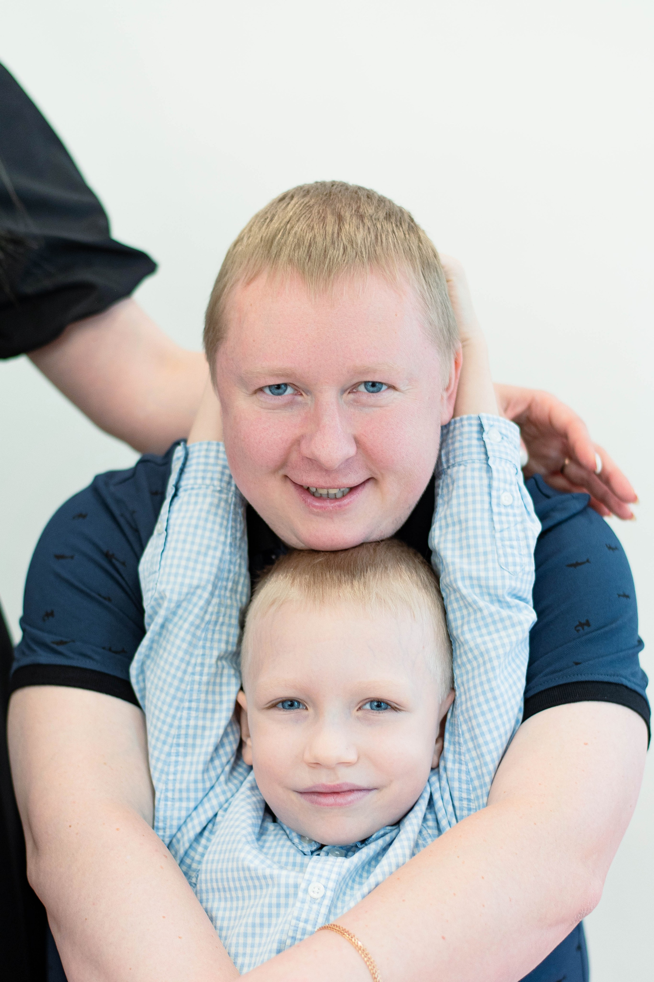 Гришины. Студийная съемка. Екатерина Бикбаева фотограф, видеограф, медиа-продюсер