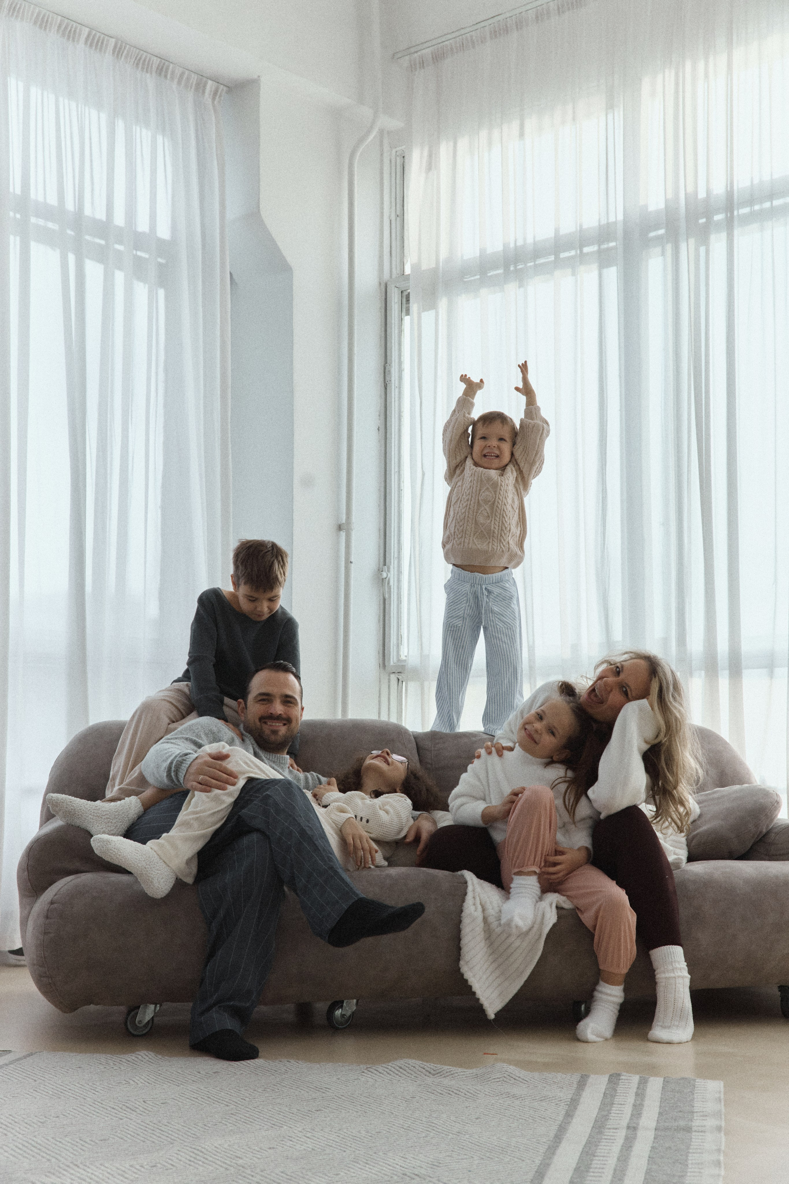 Данила + Нэлла + Василиса + Антон + Алиса + Платон. Семейный и детский фотограф Юлия Шох