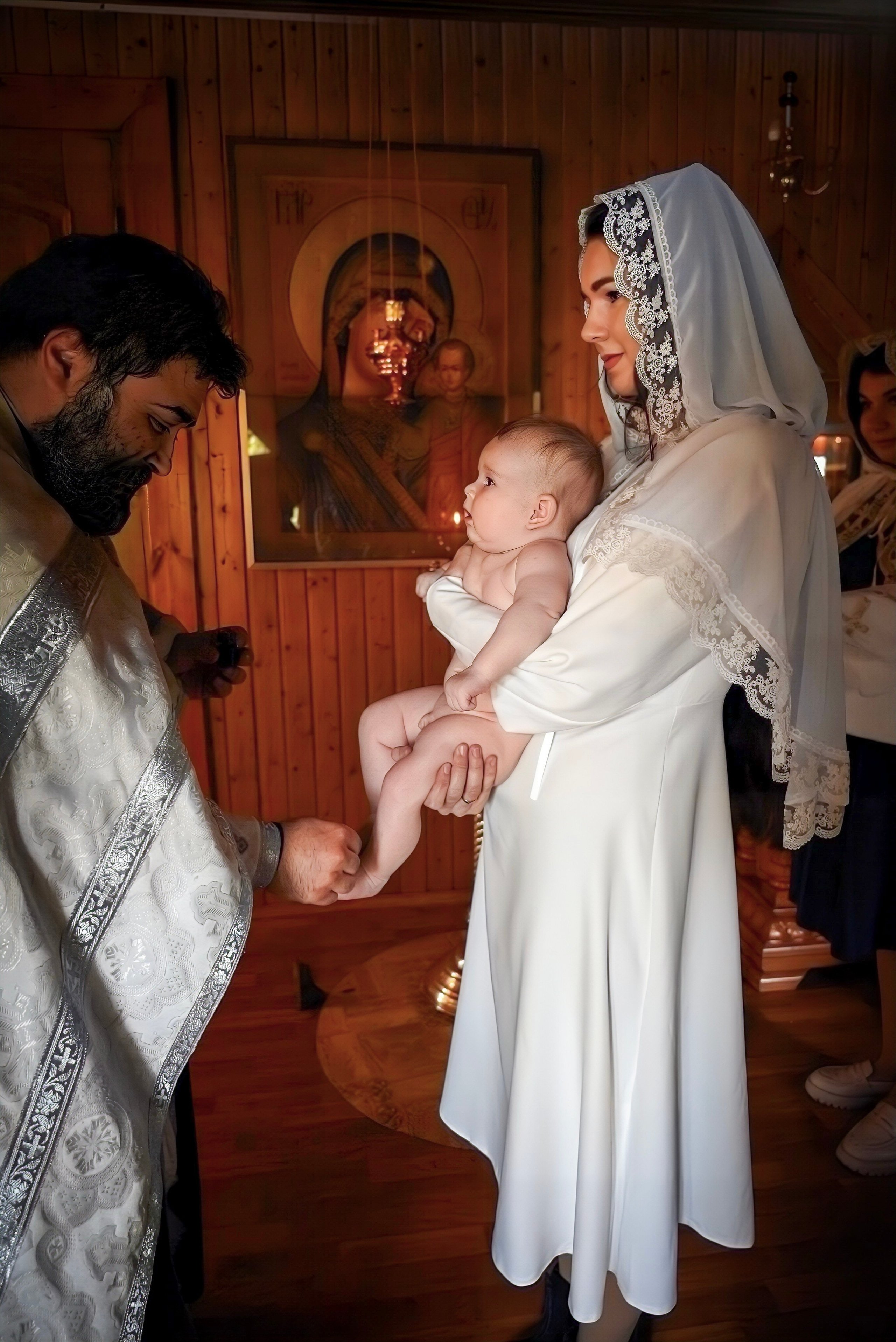 Крещение Чертаново мама Жанна. Семейный и детский фотограф Москва
