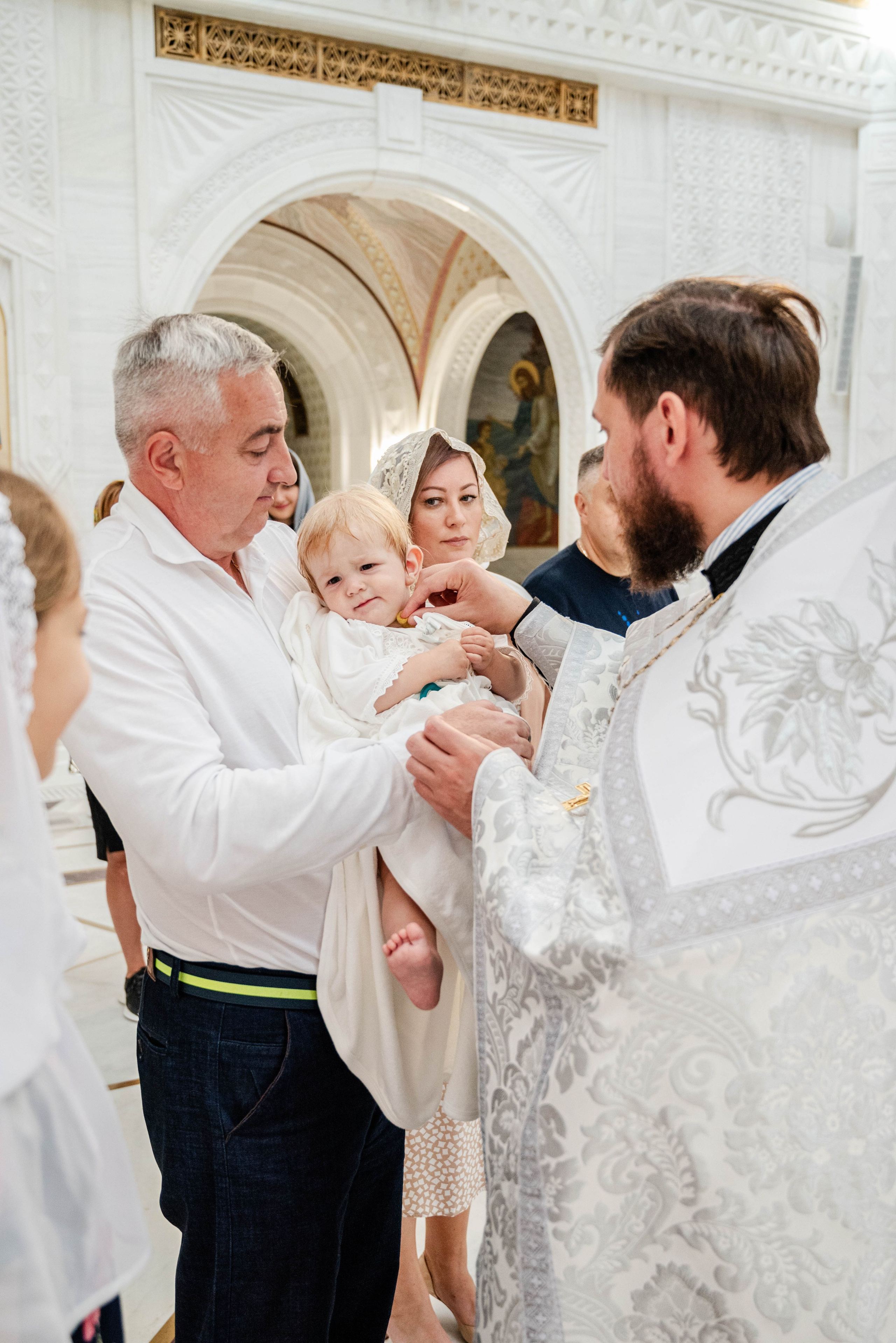 Крещение Олеся. Семейный и детский фотограф Москва